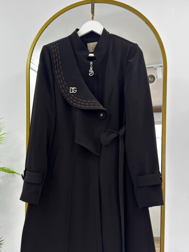 Women's Summer Long Lined Jacket G5172 - Brown