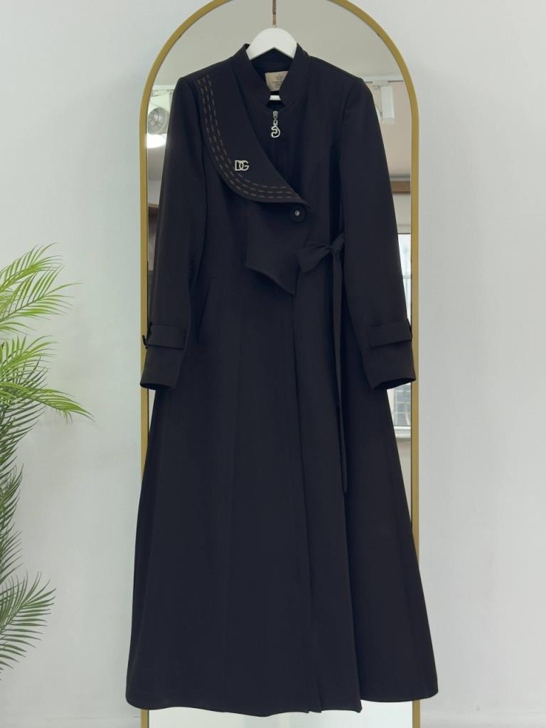 Women's Summer Long Lined Jacket G5172 - Brown