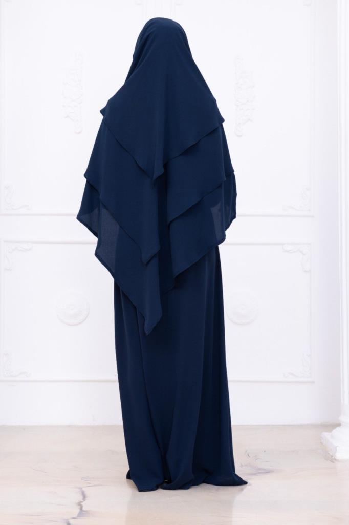women's hijab sheet model m0832 - Navy Blue women's hijab sheet model m0832 - Navy Blue
