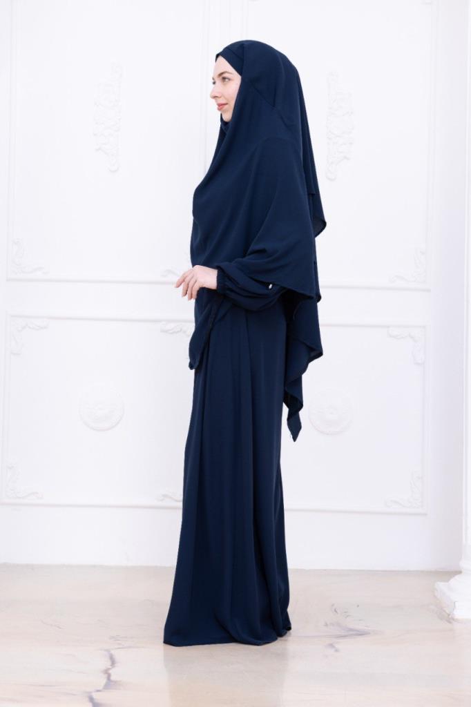 women's hijab sheet model m0832 - Navy Blue women's hijab sheet model m0832 - Navy Blue