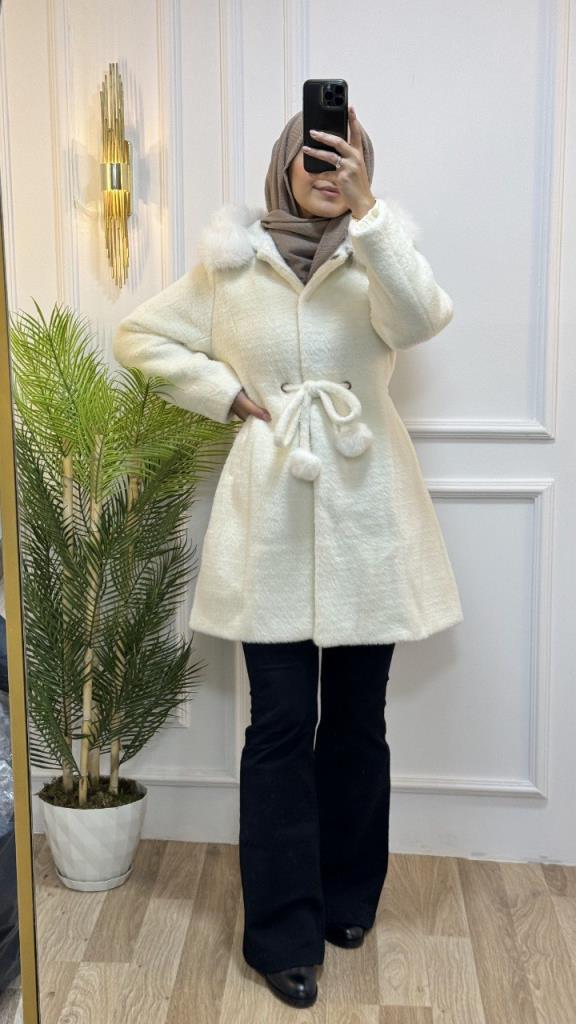 New season women's winter stylish and comfortable jacket suitable for daily use model Z0004 - White