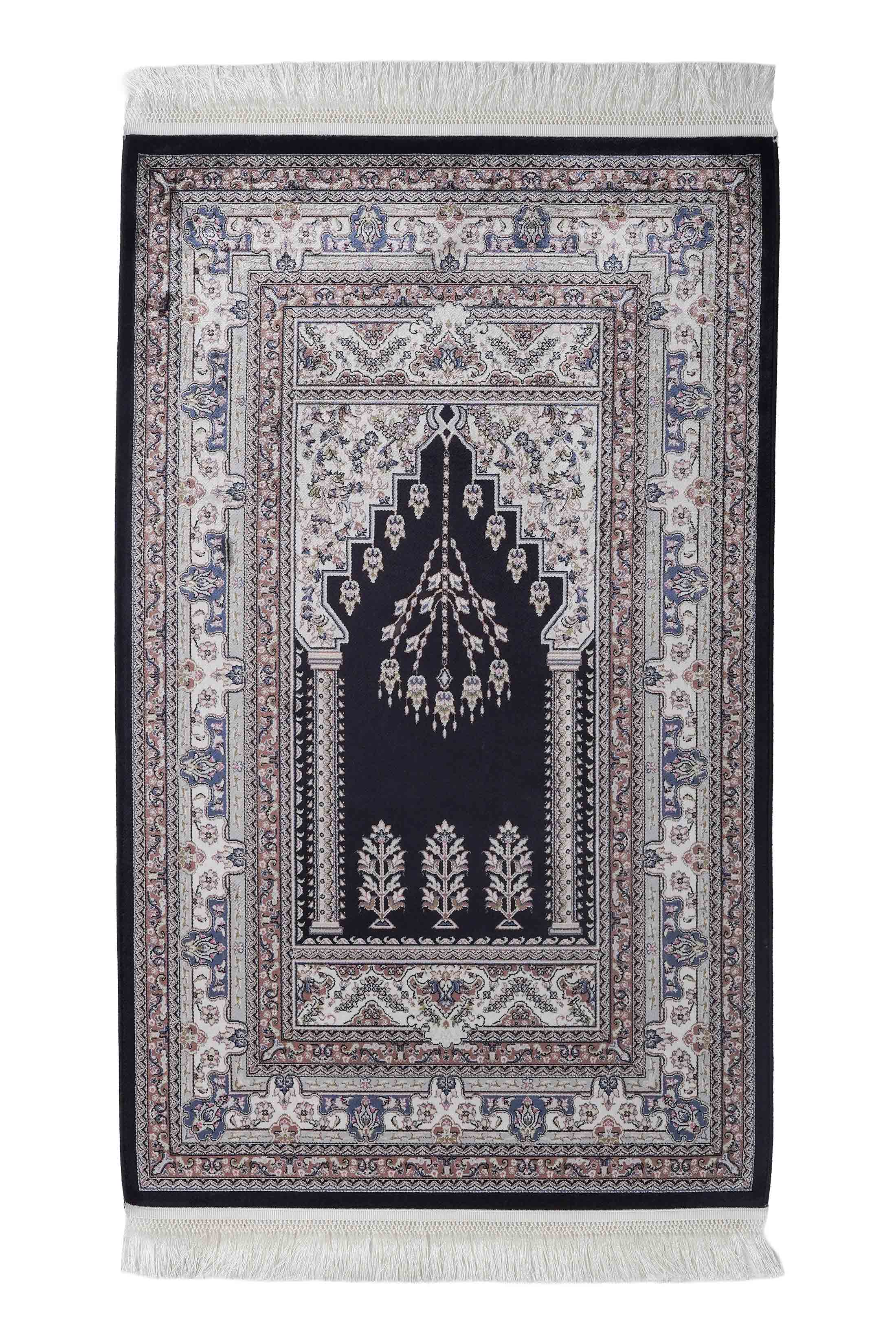Hereke Serisi SF236A Lüks Bambu Seccade - Lacivert - detay