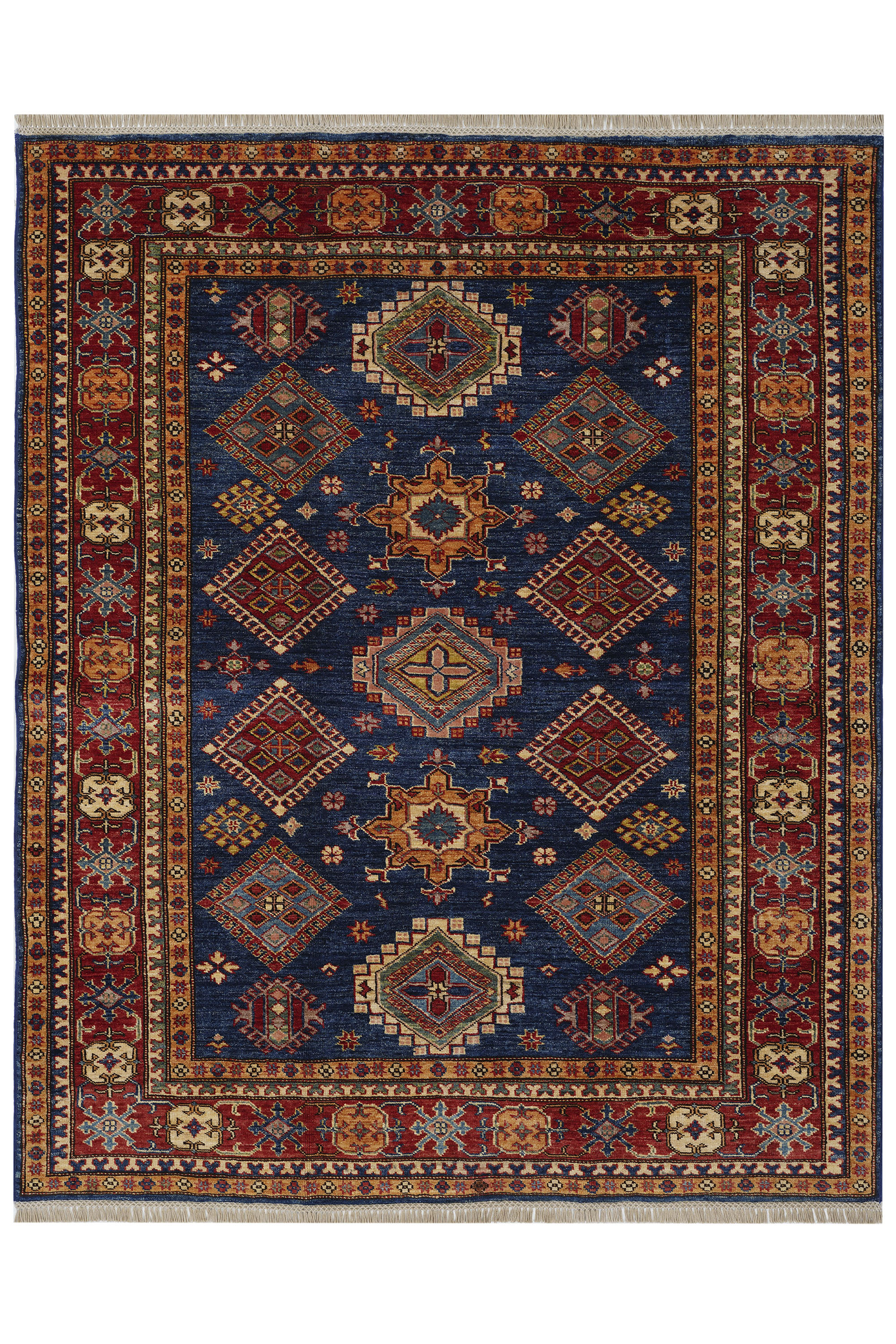 Afgan Şirvan El Dokuma Yün Halı