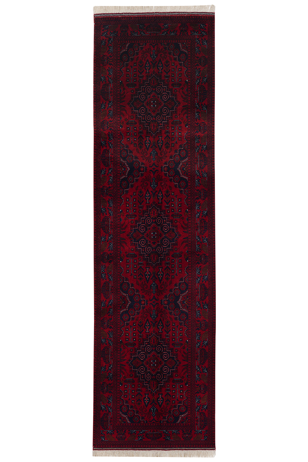 Afgan Khamyab El Dokuma Yün Halı