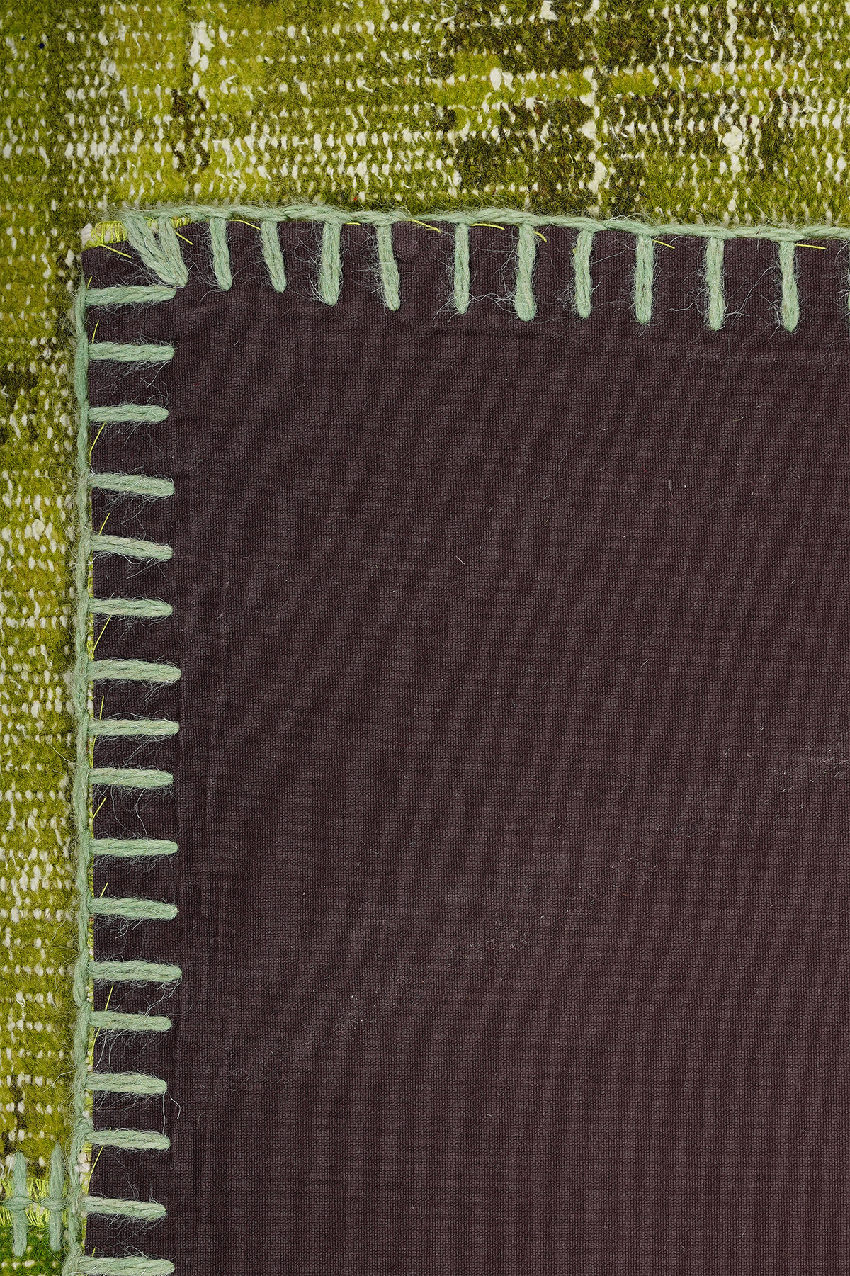Naar Halı Patchwork El Yapımı Dekoratif Halı - detay