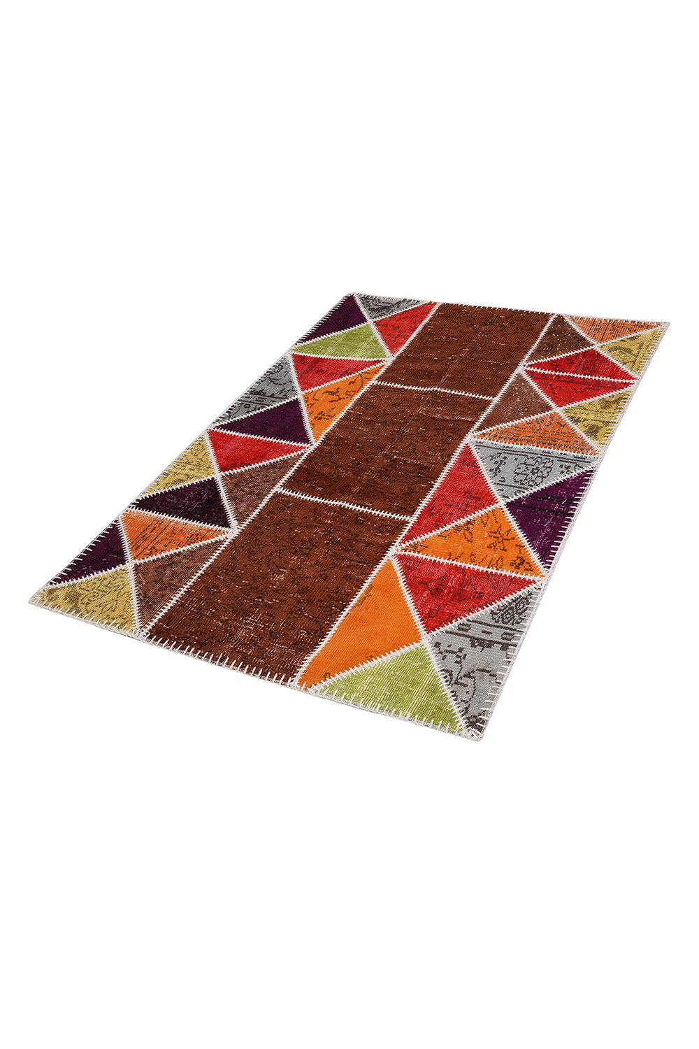 Naar Halı Patchwork 3708 El Yapımı Dekoratif Halı - detay
