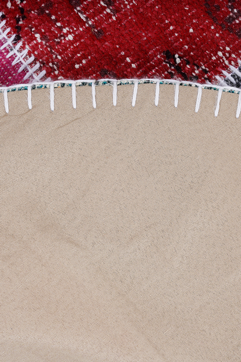 Naar Halı Patchwork El Yapımı Daire Halı