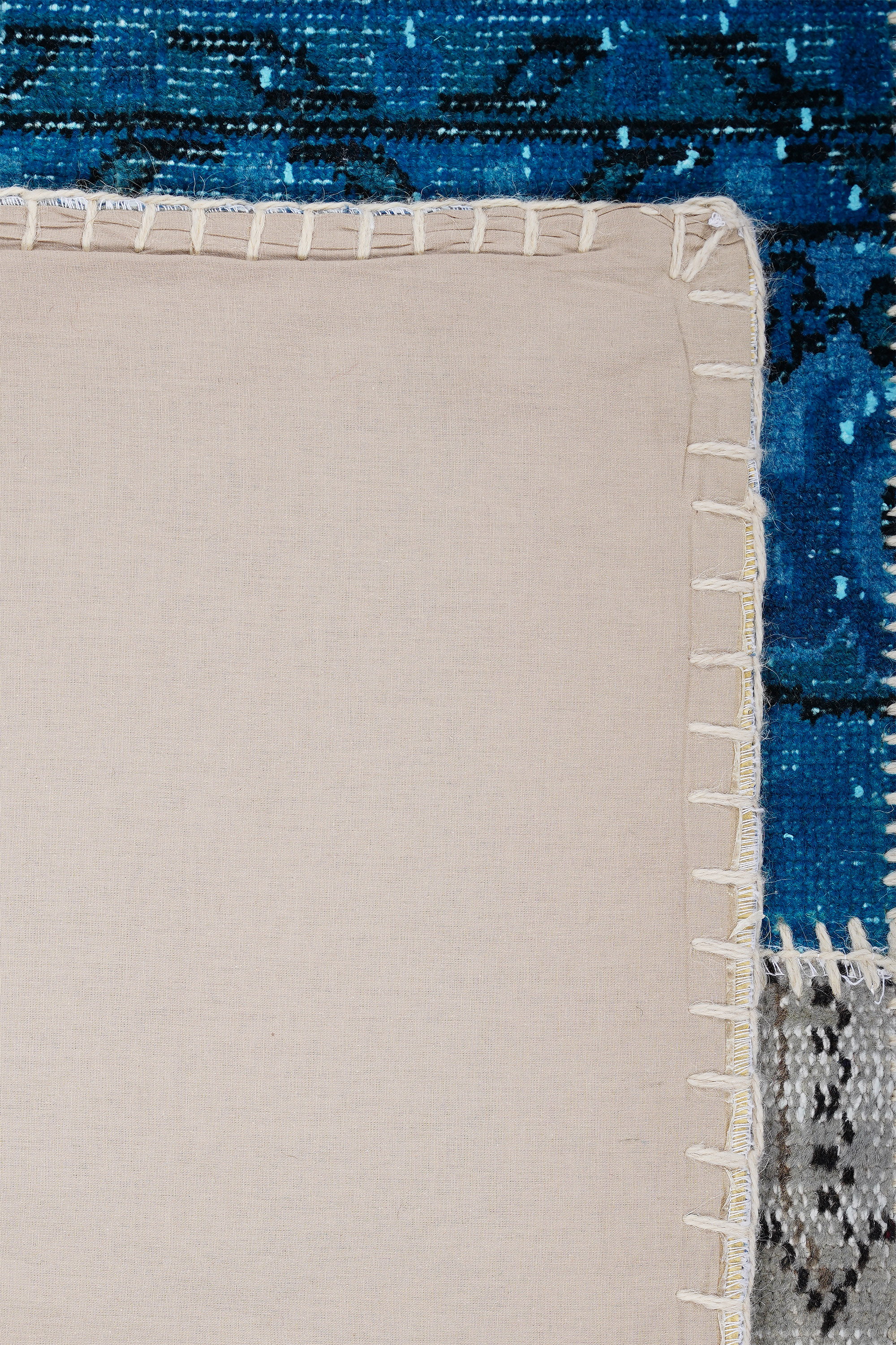 Naar Halı Patchwork El Yapımı Dekoratif Halı - Detay 5