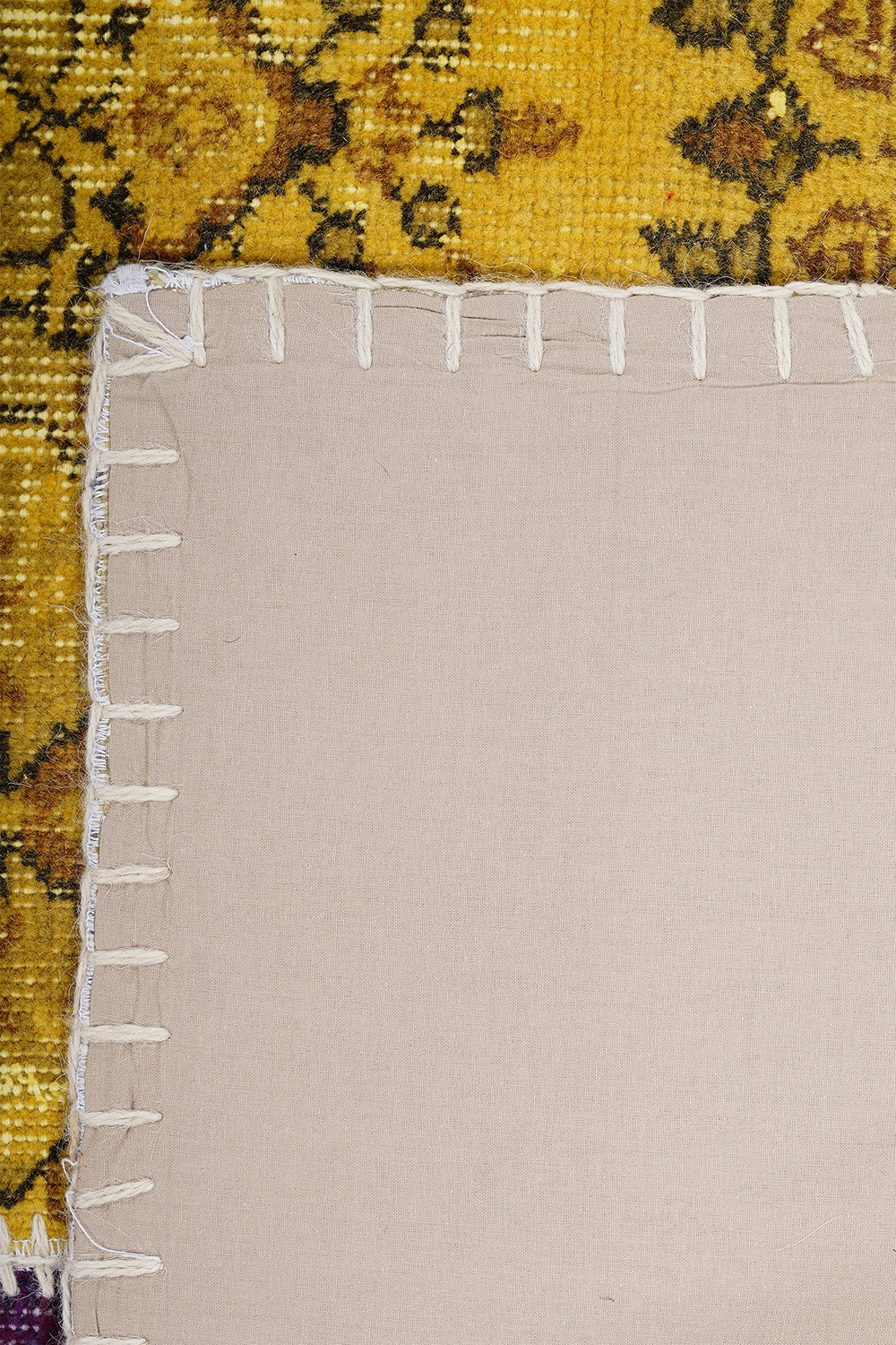 Naar Halı Patchwork El Yapımı Dekoratif Halı - Detay 5