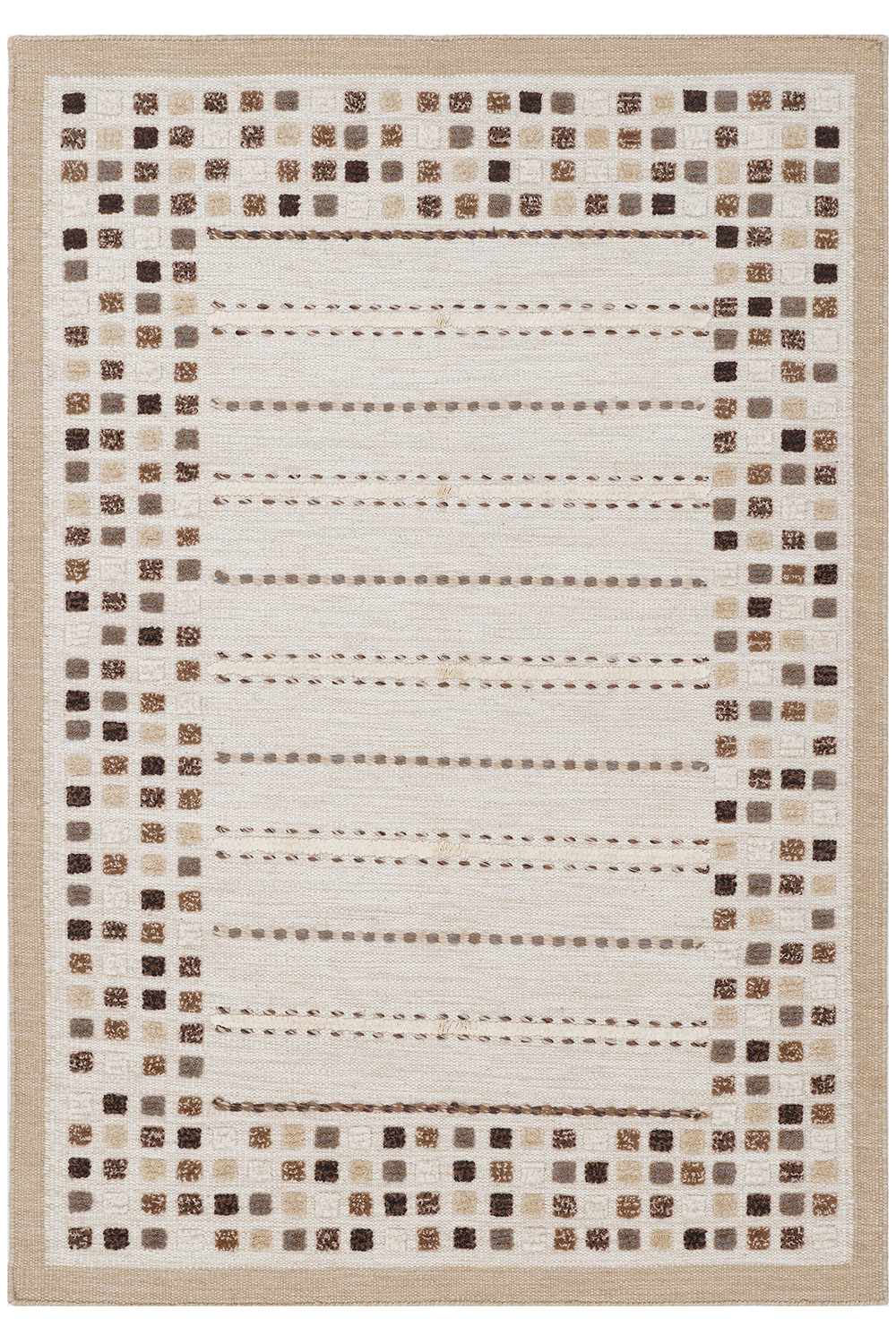 Nepal 3587 El Dokuma Kalın Yün Kilim