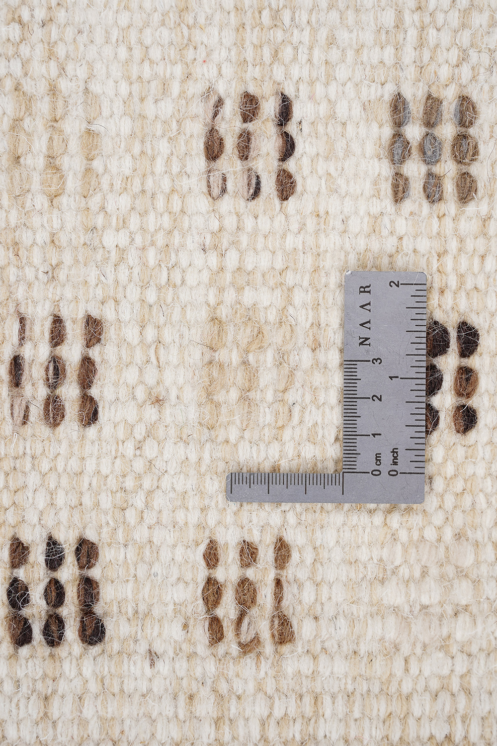 Nepal 3587 El Dokuma Kalın Yün Kilim - Detay 5