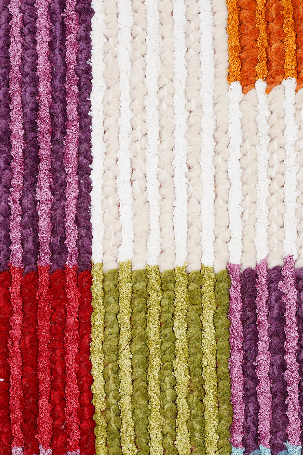 Nepal 3590 El Dokuma Kalın Yün Kilim - detay
