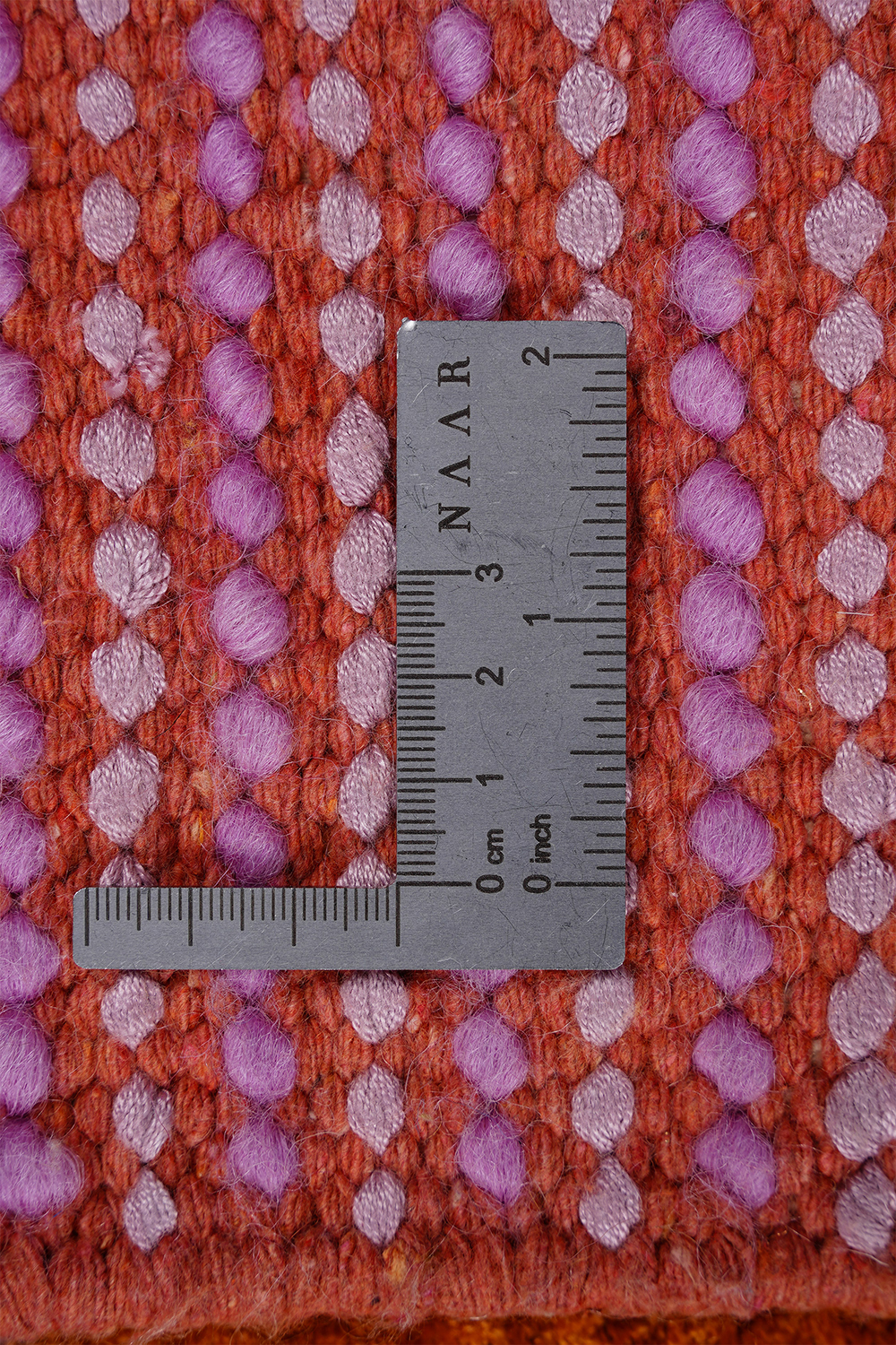 Nepal 3649 El Dokuma Kalın Yün Kilim - Detay 4