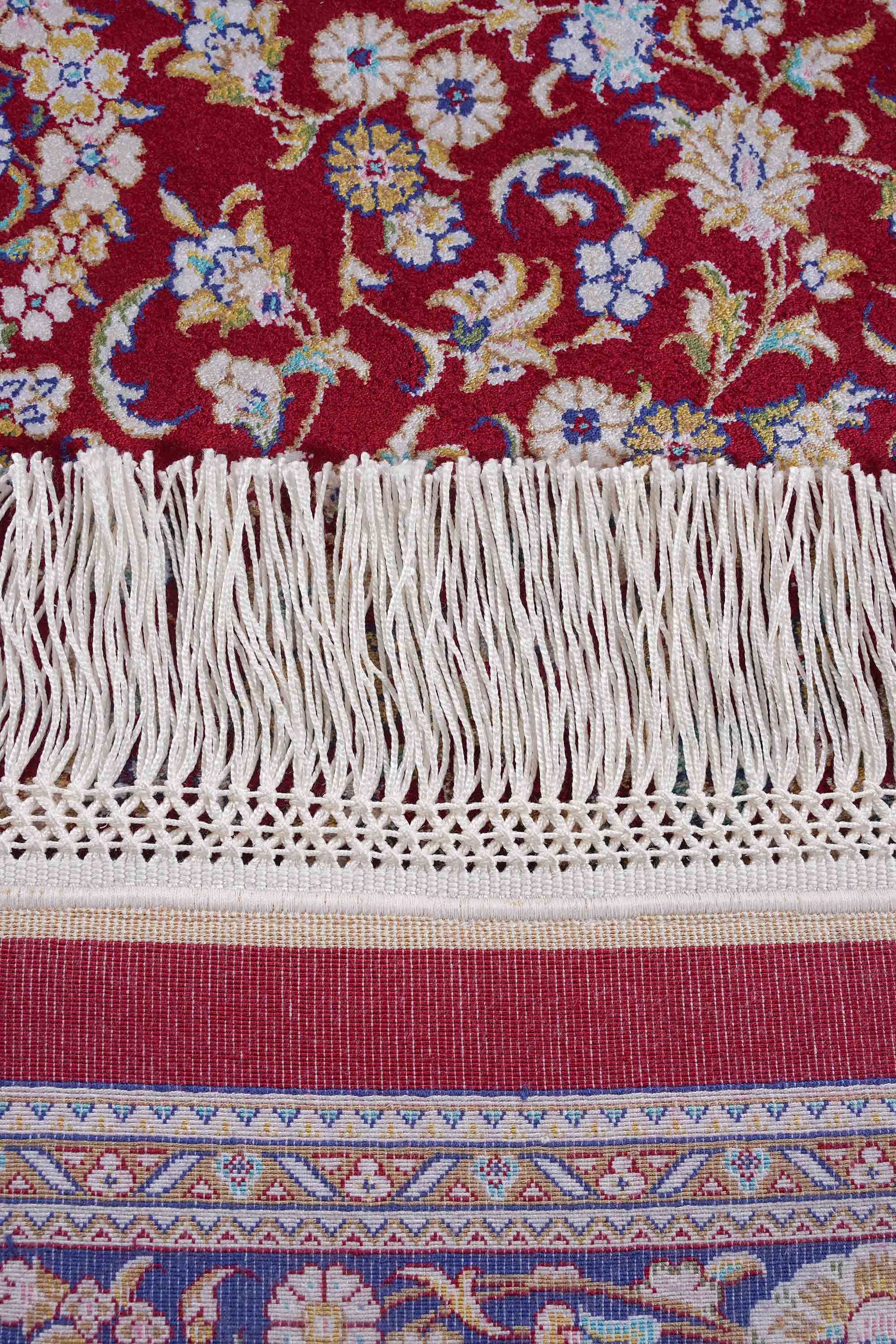 Kumkapı Serisi S818A Lüks Modal Seccade - Bordo, Mavi - Detay 4