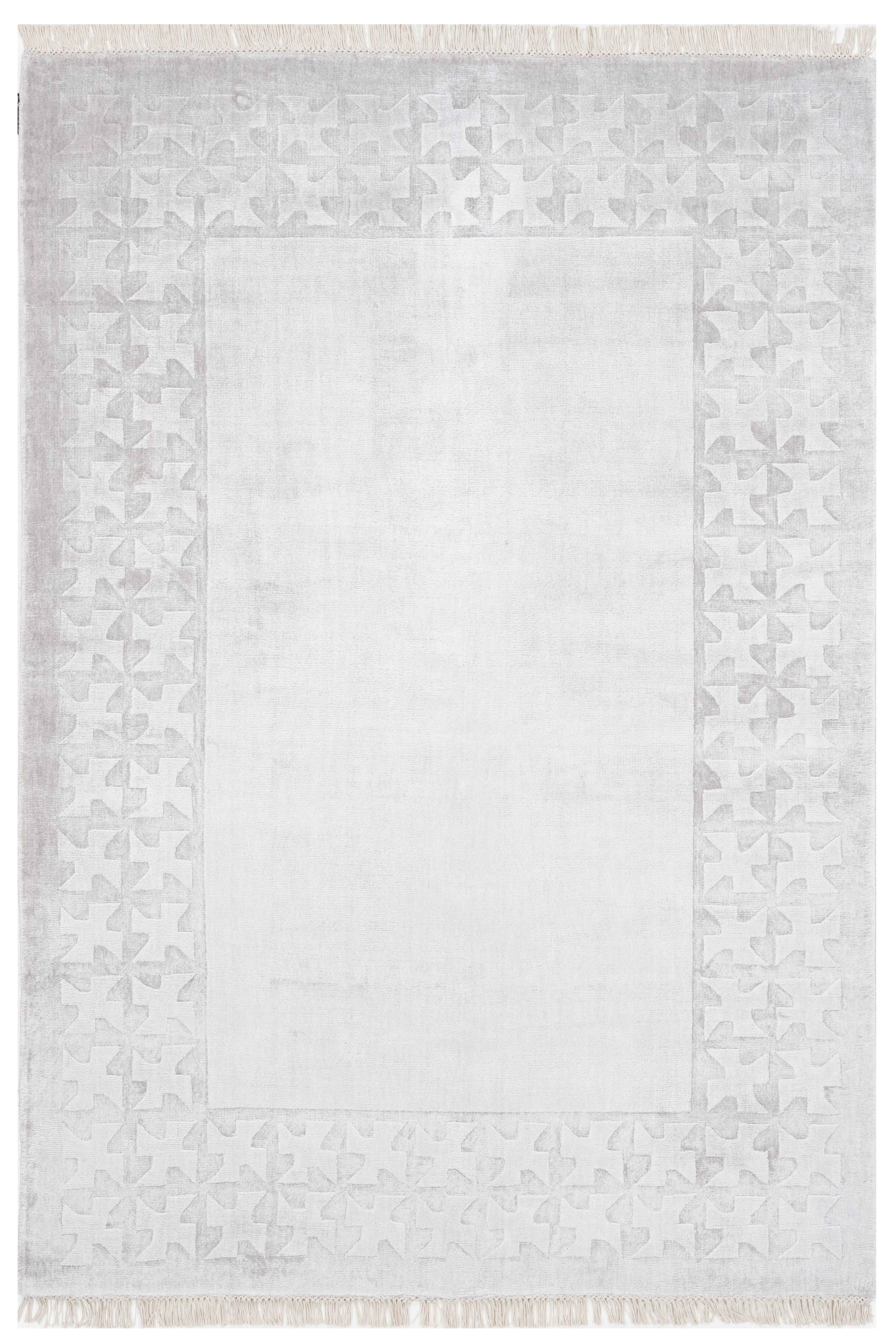 Mao KC 1863 El Dokuma Bambu Halı - Detay 7
