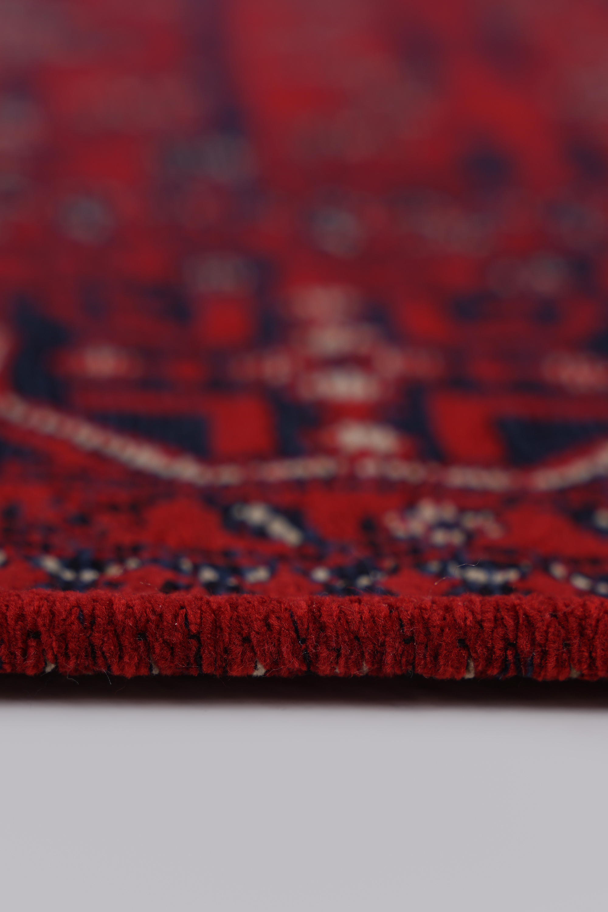 Mira Afgan 8 Kaymaz Tabanlı Yıkanabilir Klasik Kilim - Detay 4