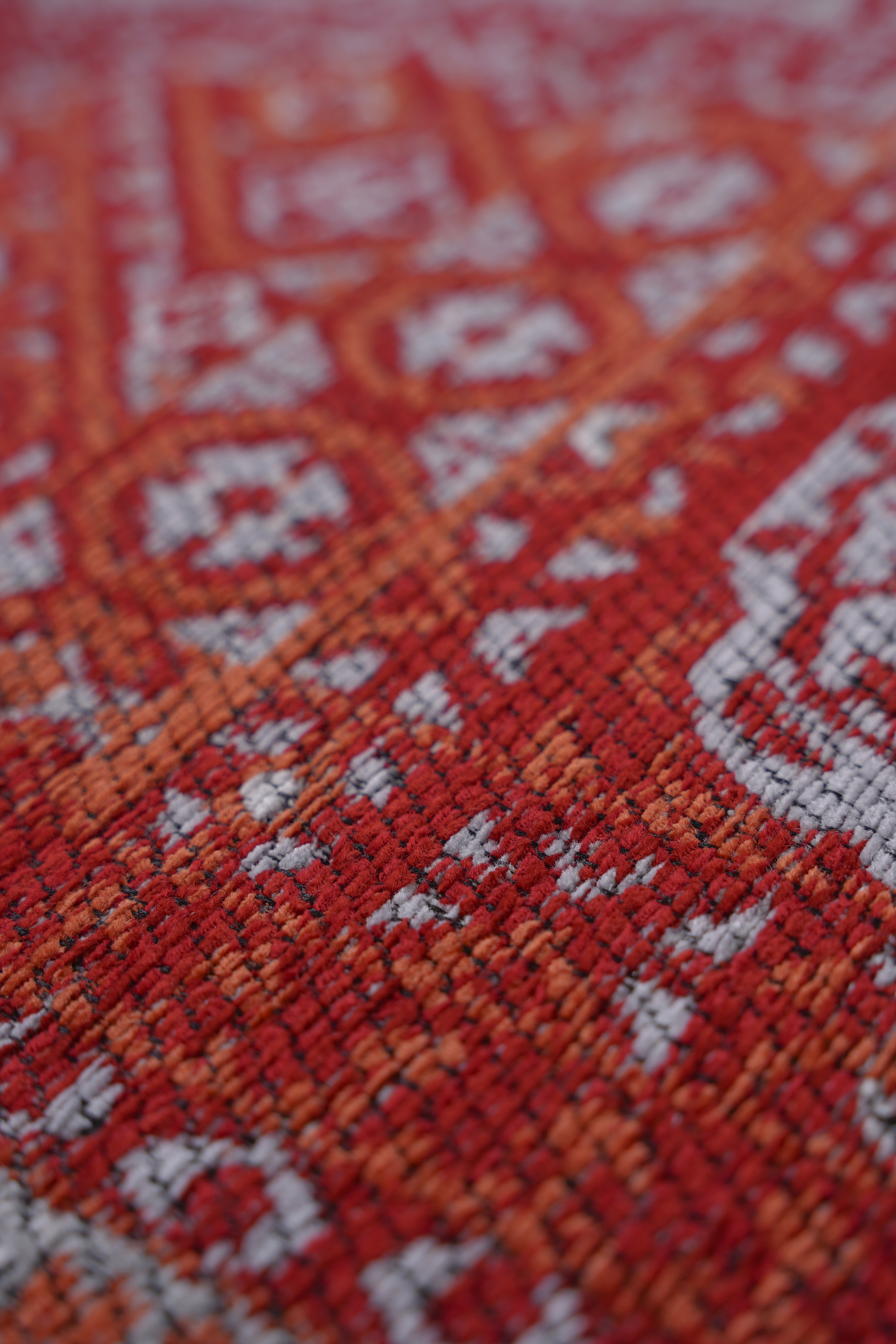 Mira Memlük V18 Kaymaz Tabanlı Yıkanabilir Klasik Kilim - Detay 7