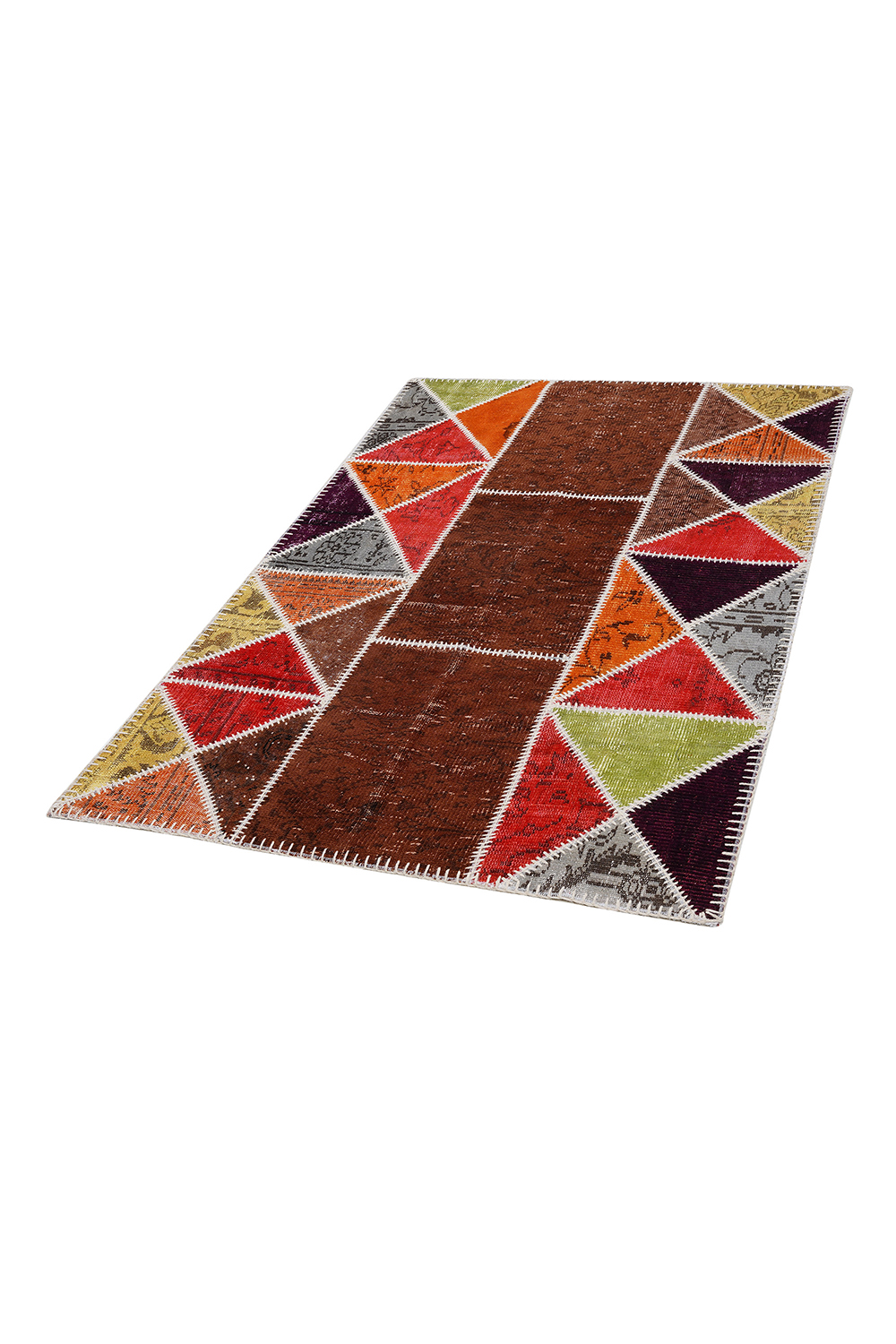 Naar Halı Patchwork 3708 El Yapımı Dekoratif Halı - Detay 7
