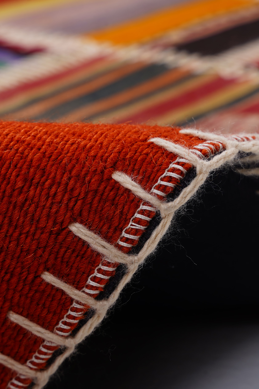 Naar Halı Patchwork El Yapımı Dekoratif Halı - Detay 8