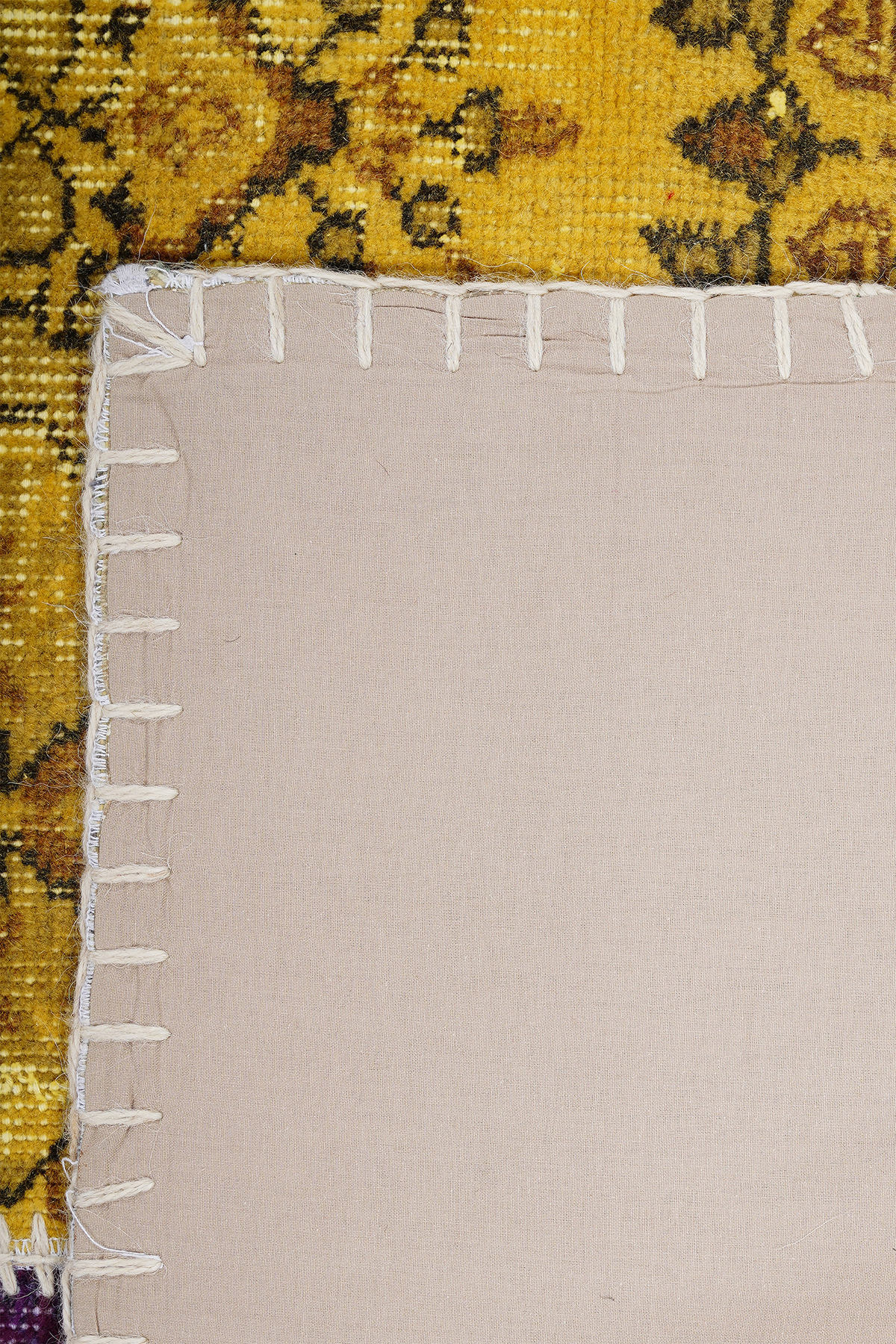 Naar Halı Patchwork El Yapımı Dekoratif Halı - Detay 8