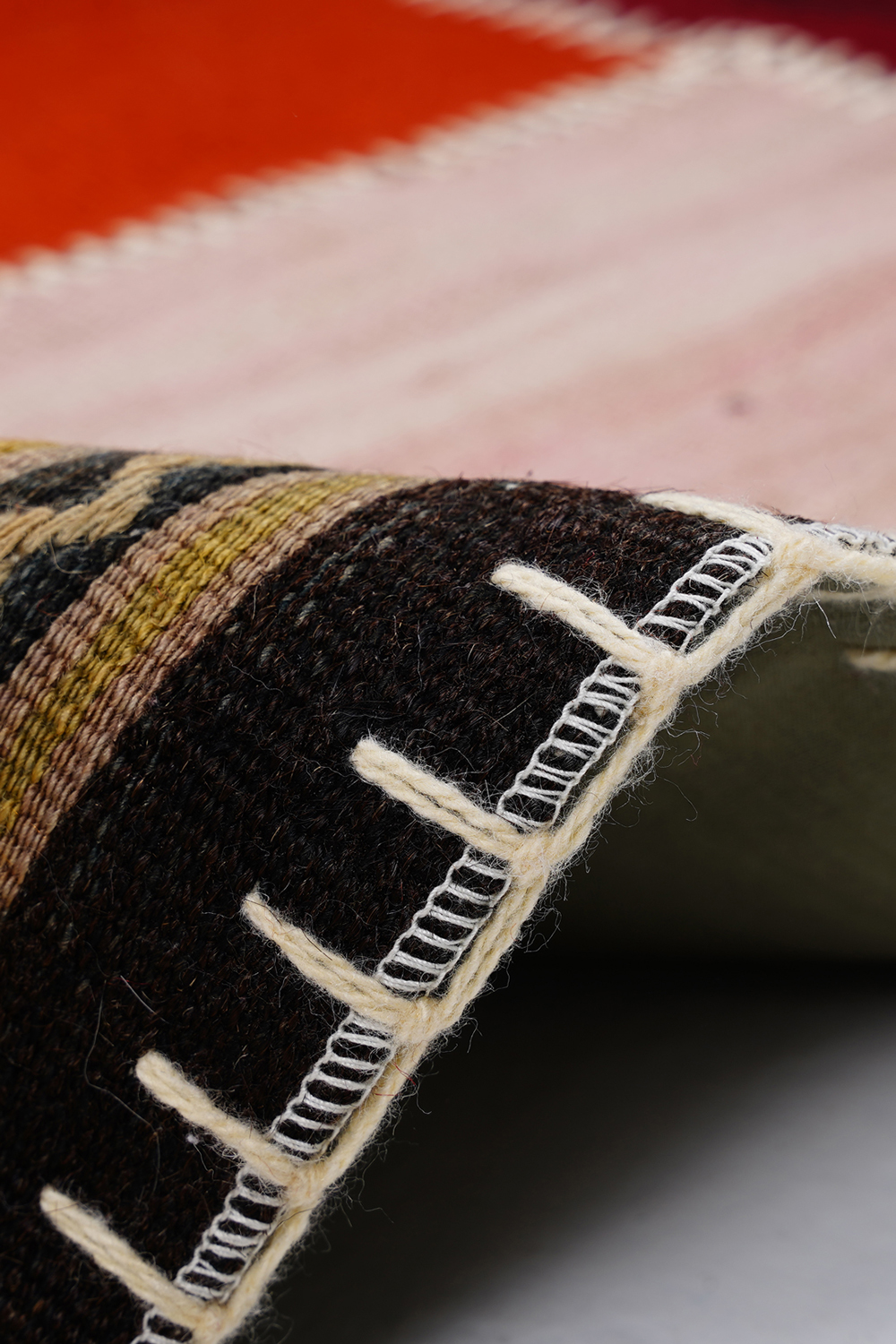Naar Halı Patchwork El Yapımı Dekoratif Halı - Detay 7