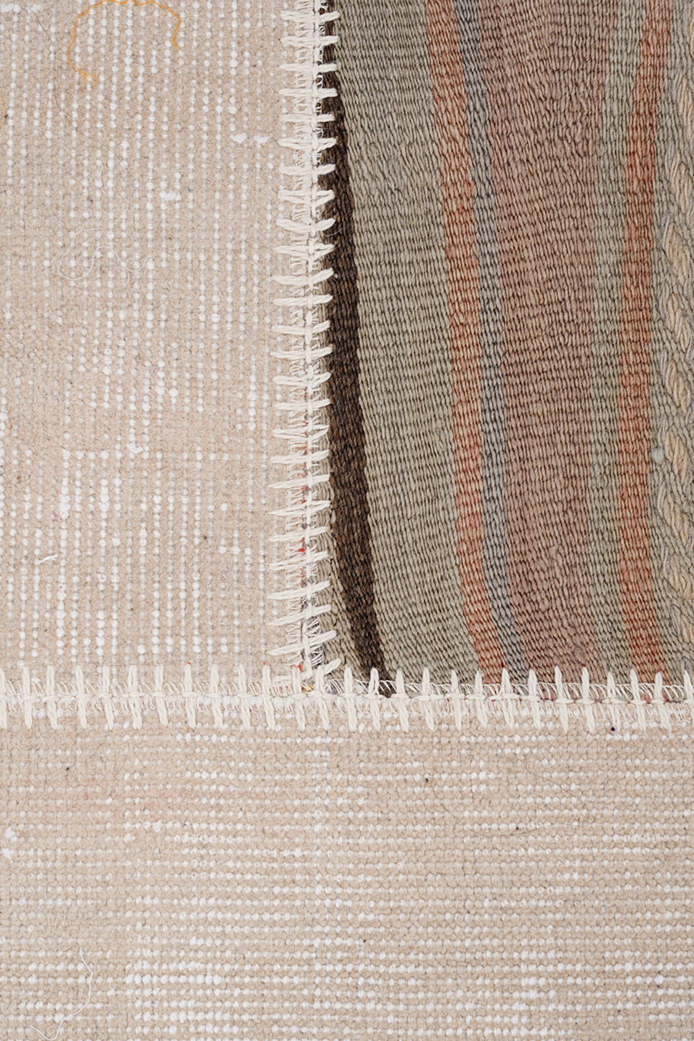Naar Halı Patchwork El Yapımı Dekoratif Halı - Detay 8