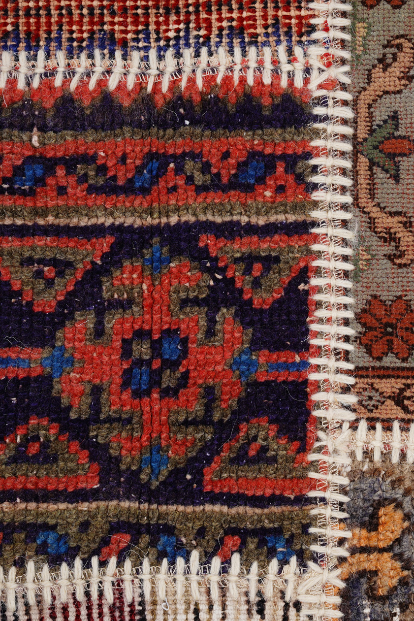 Naar Halı Patchwork El Yapımı Dekoratif Halı - Detay 10