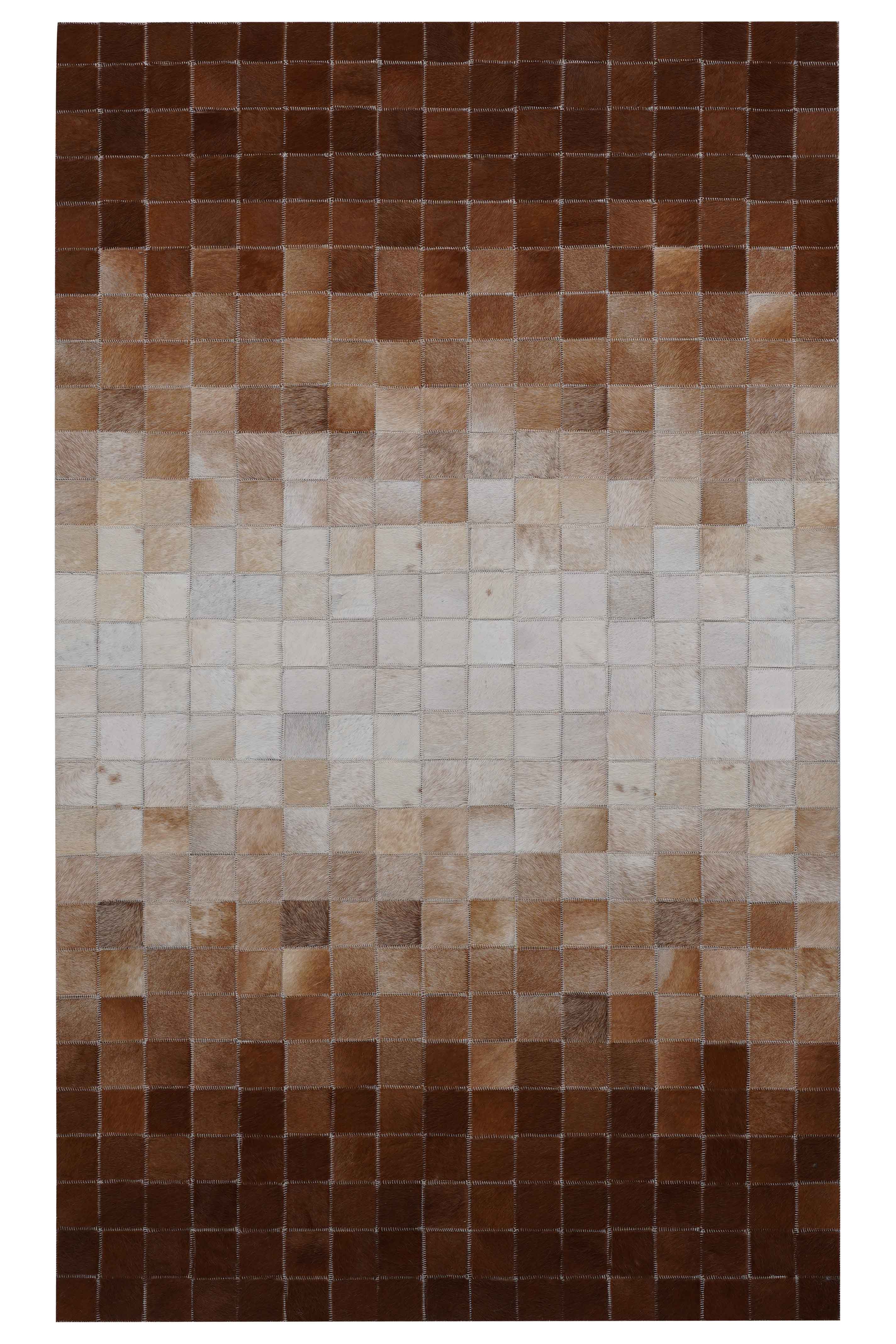 Naar Halı Tay Deri Patchwork El Yapımı Dekoratif Halı - Detay 6