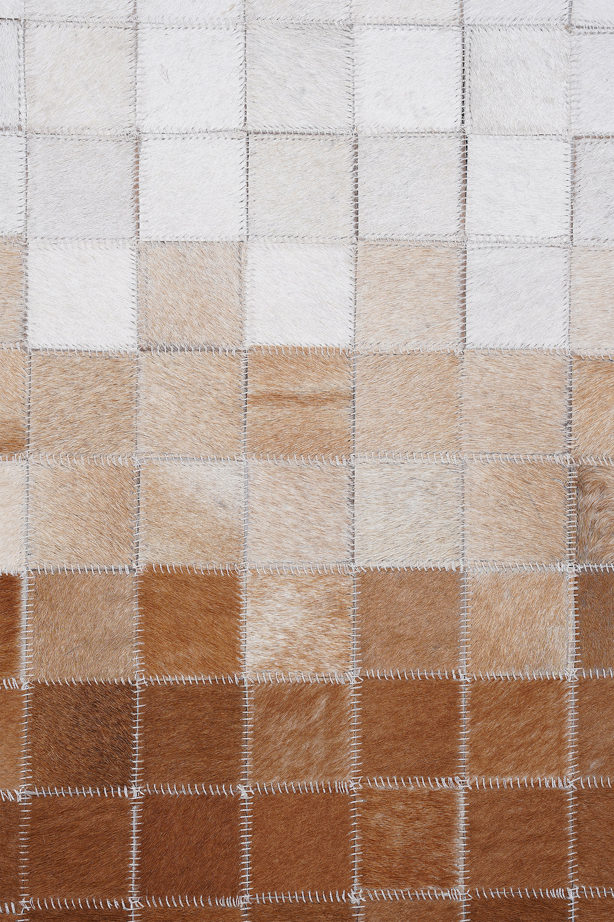 Naar Halı Tay Deri Patchwork El Yapımı Dekoratif Halı - Detay 8