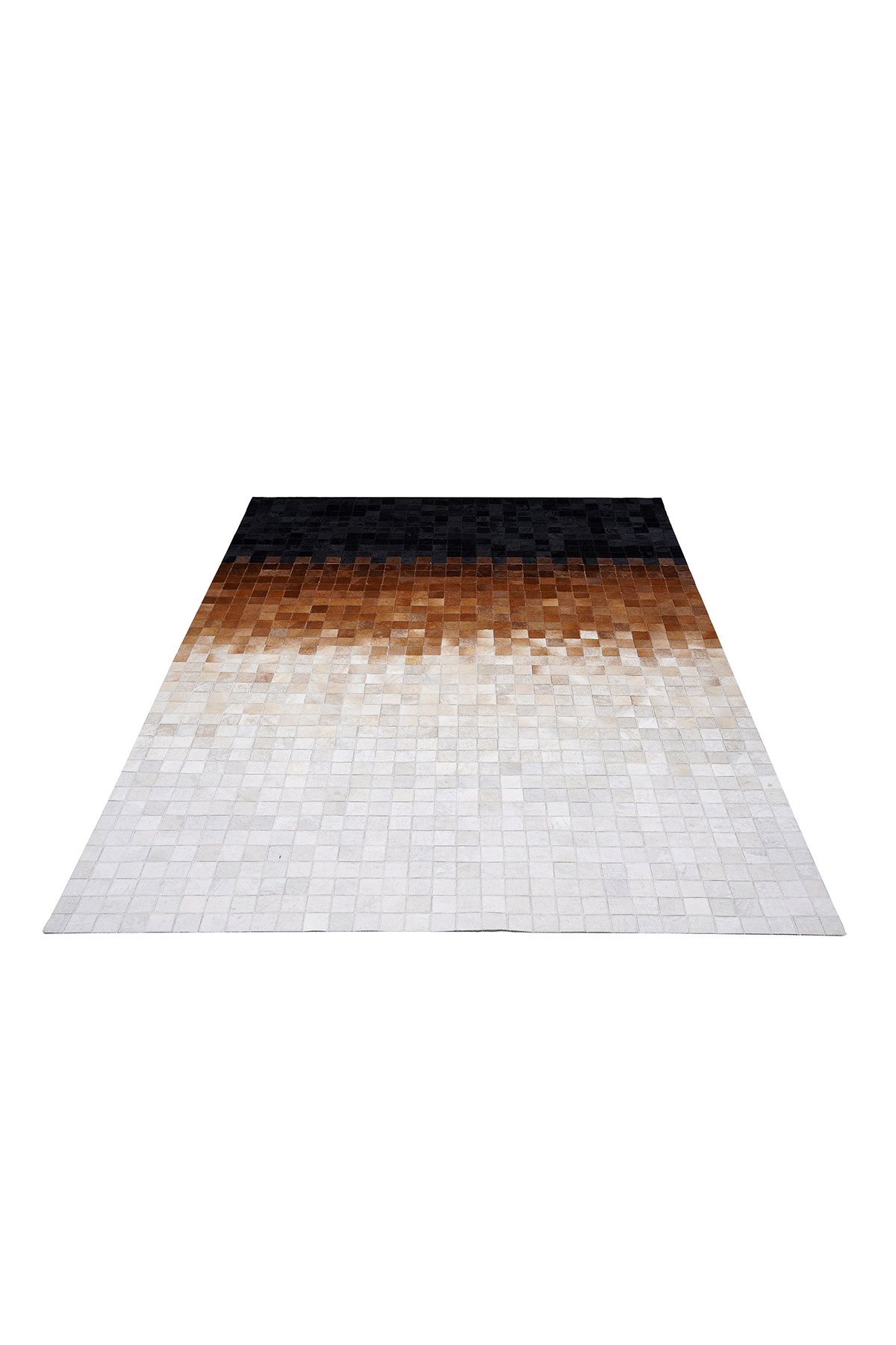 Naar Halı Tay Deri Patchwork El Yapımı Dekoratif Halı - Detay 10