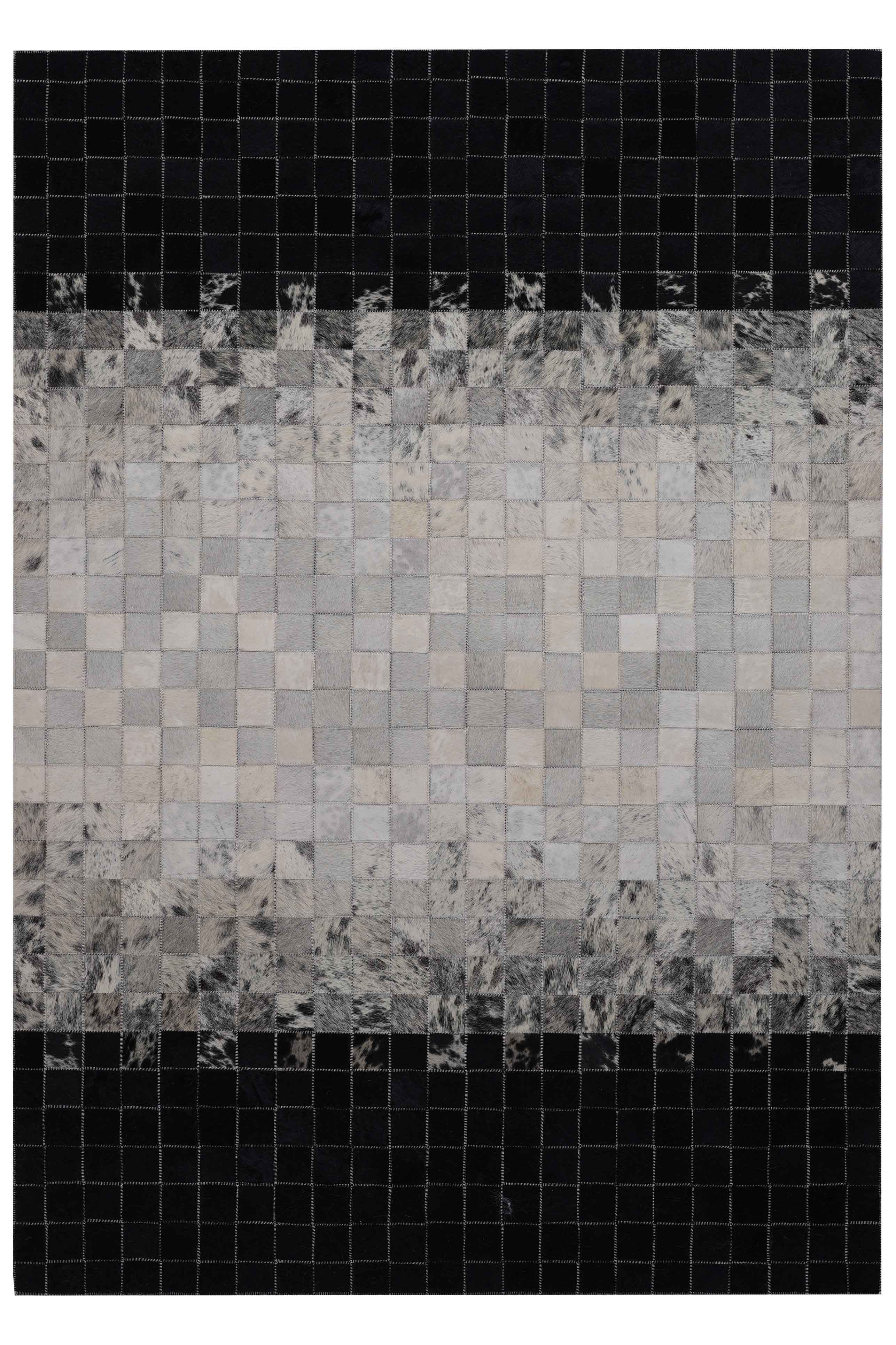 Naar Halı Tay Deri Patchwork El Yapımı Dekoratif Halı - Detay 10