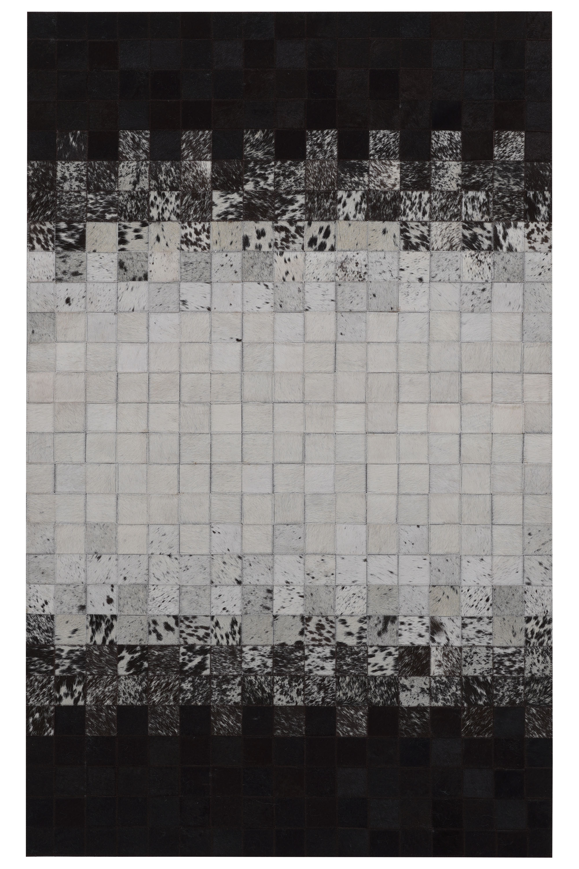 Naar Halı Tay Deri Patchwork El Yapımı Dekoratif Halı - Detay 8