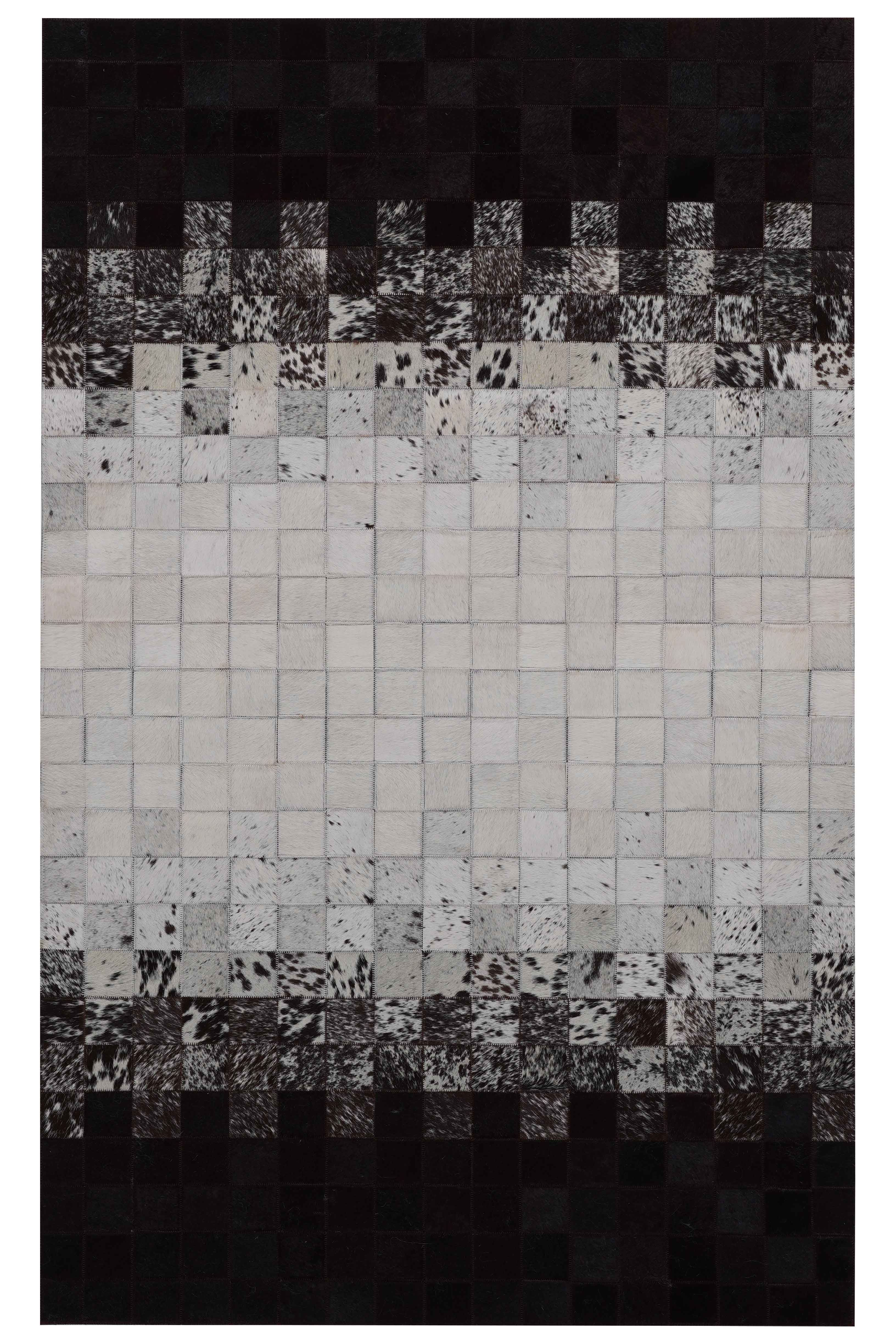Naar Halı Tay Deri Patchwork El Yapımı Dekoratif Halı - Detay 10