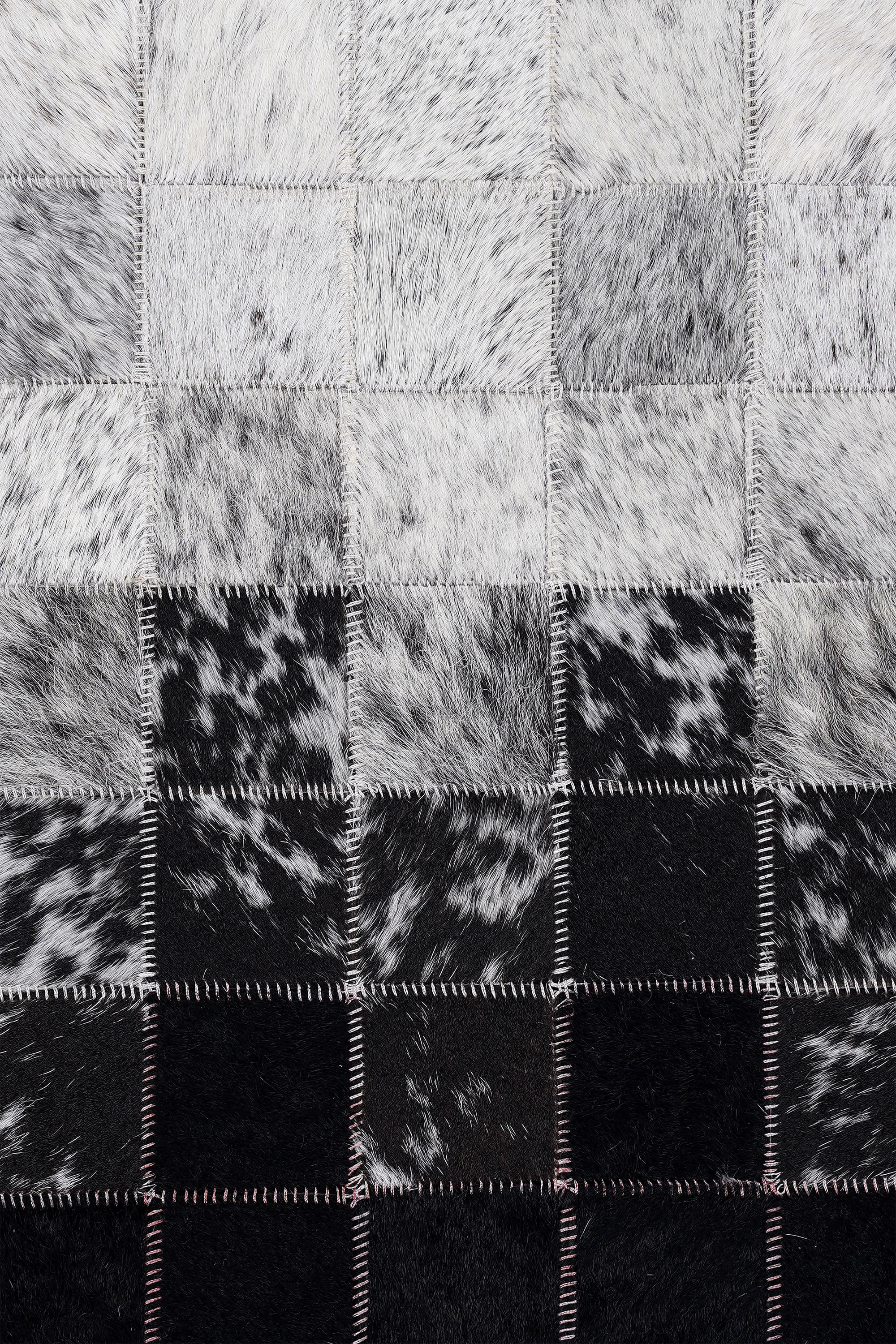 Naar Halı Tay Deri Patchwork El Yapımı Dekoratif Halı - detay