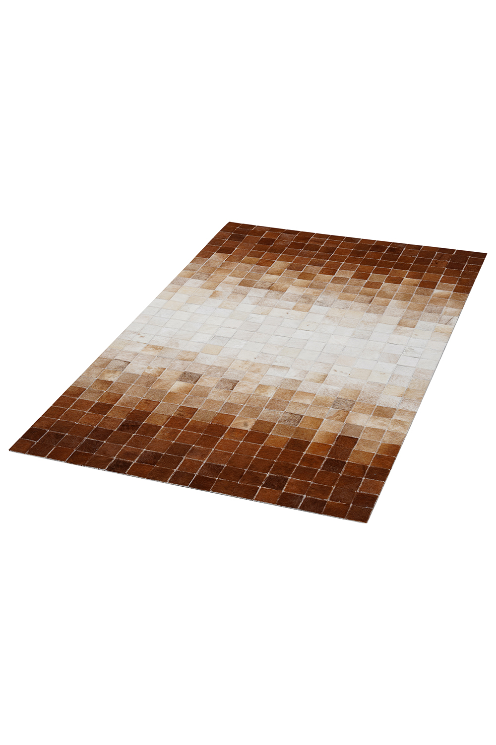 Naar Halı Tay Deri Patchwork El Yapımı Dekoratif Halı - Detay 5
