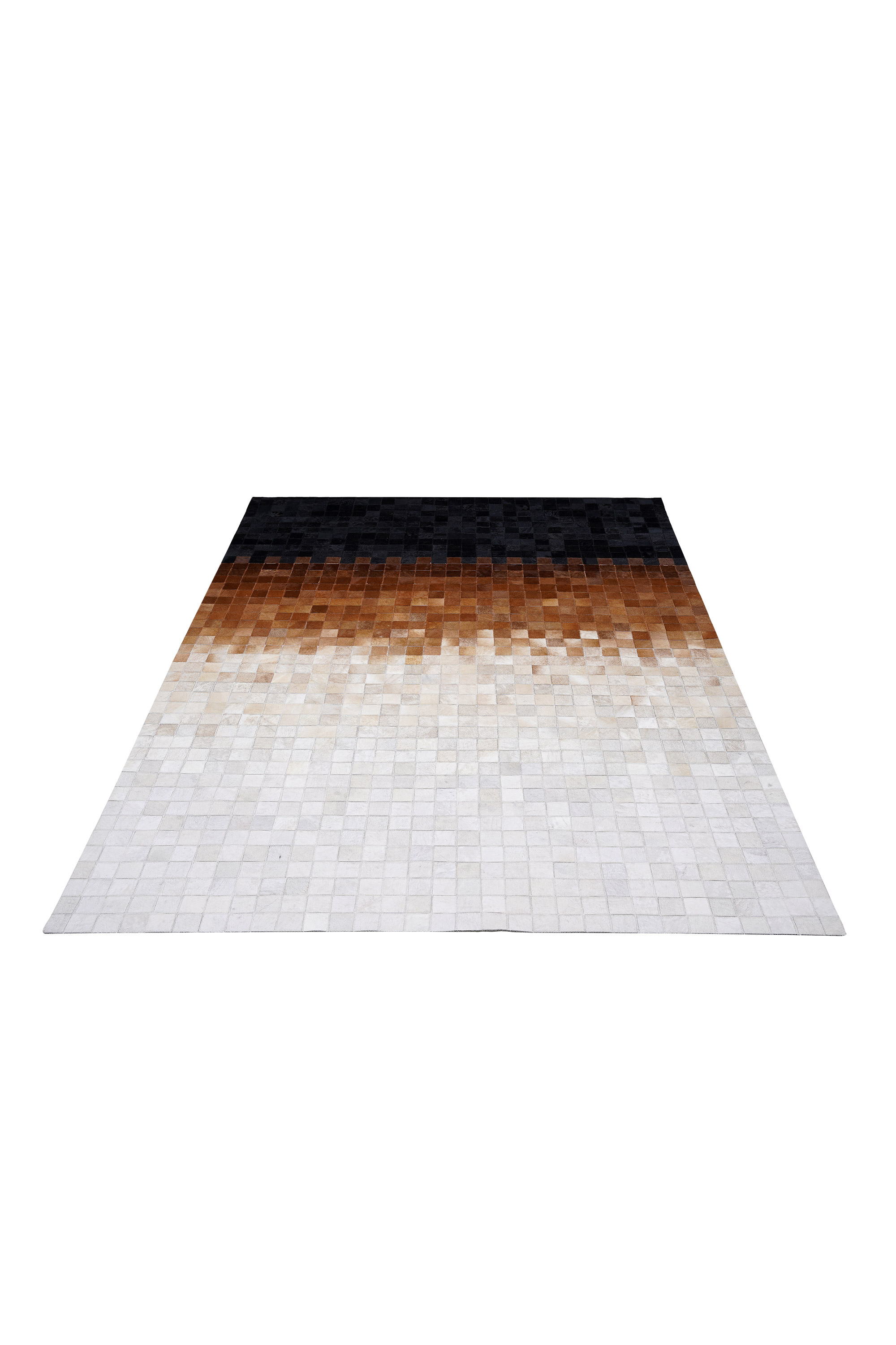 Naar Halı Tay Deri Patchwork El Yapımı Dekoratif Halı - Detay 4