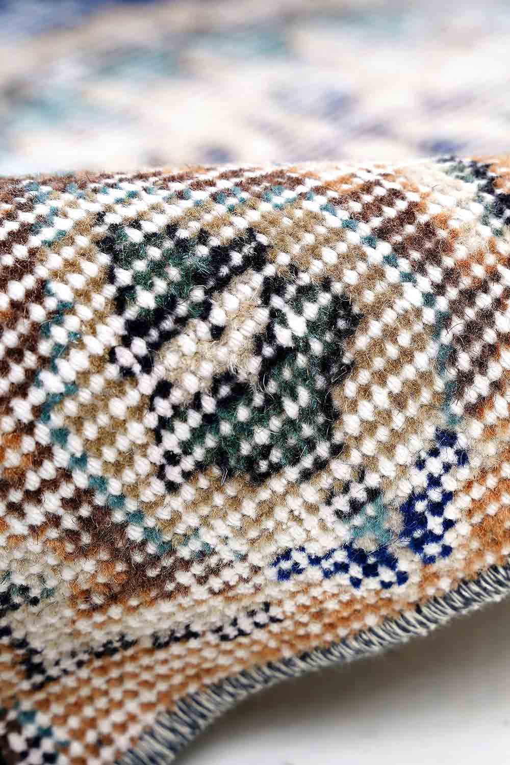 Naar Vintage El Dokuma Yün Halı - detay
