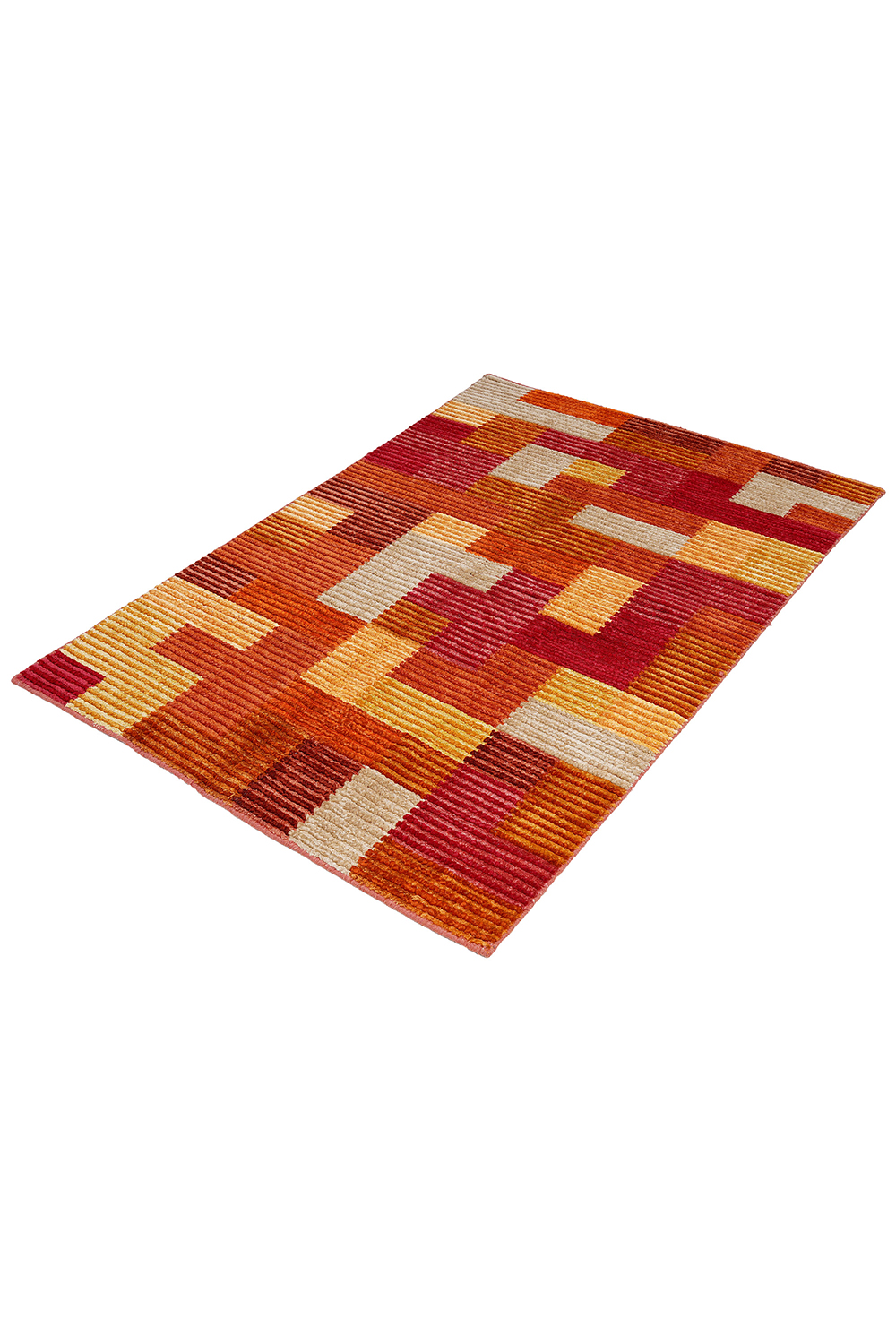 Nepal 3588 El Dokuma Kalın Yün Kilim - Detay 7
