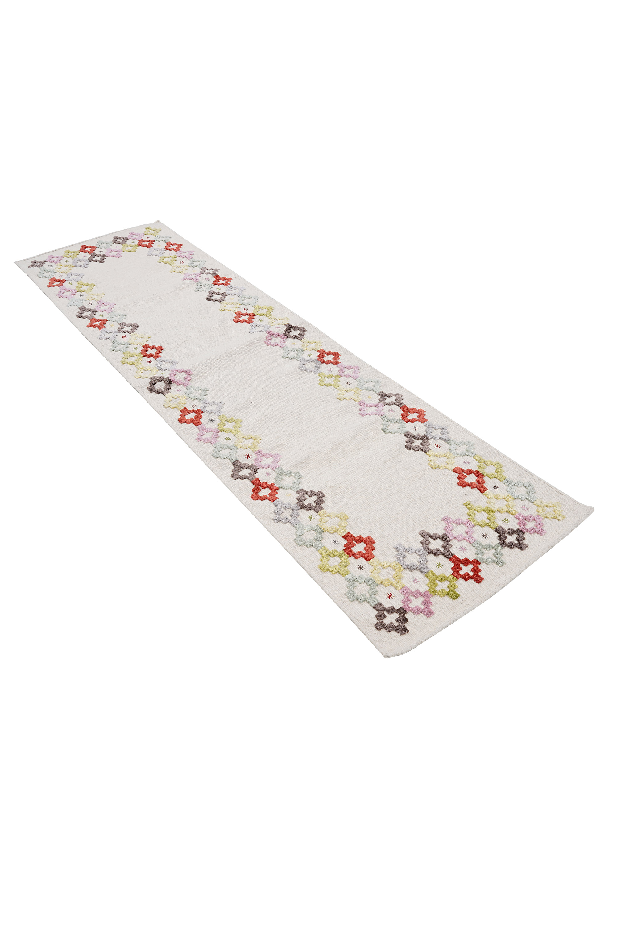 Nepal 3655 El Dokuma Kalın Yün Kilim - Detay 5