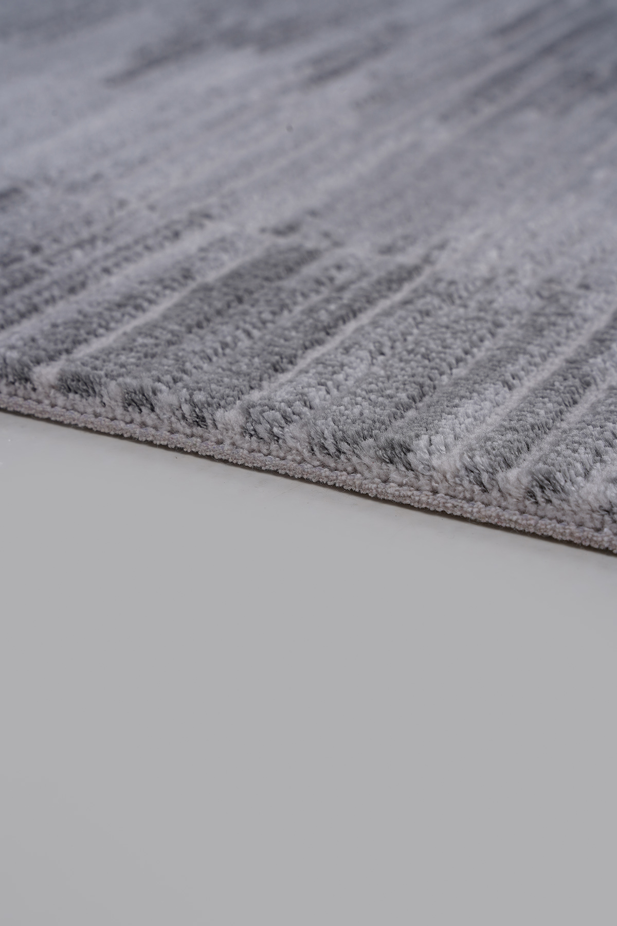 Norm 6217 Gri Modern Salon ve Mutfak Halısı Kesme Halı - Detay 4