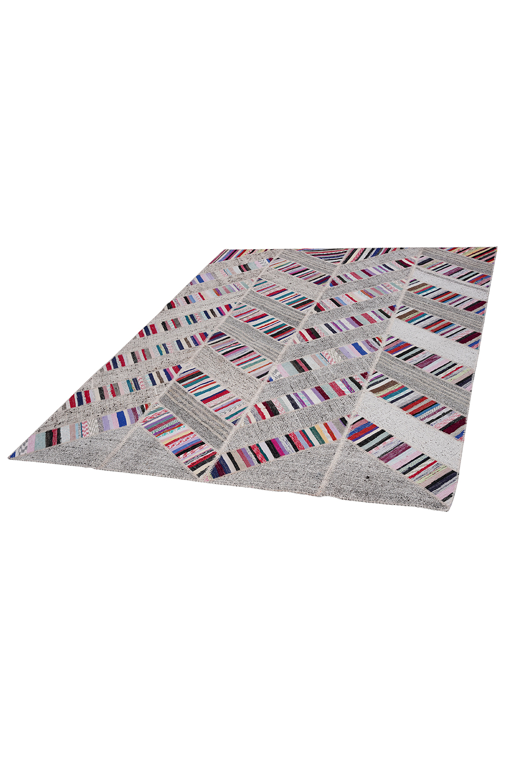 Naar Halı Patchwork El Yapımı Dekoratif Halı