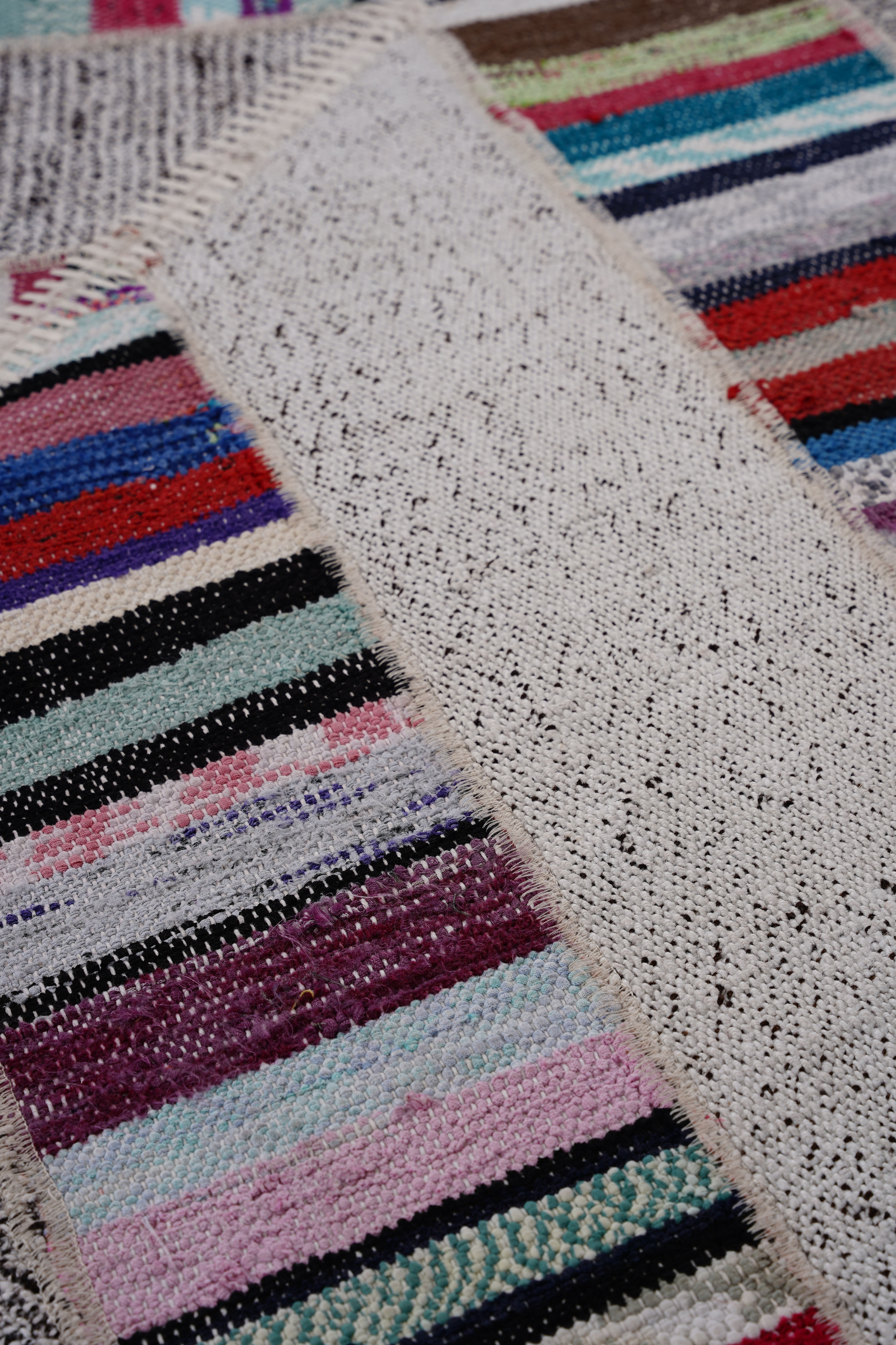 Naar Halı Patchwork El Yapımı Dekoratif Halı - Detay 3