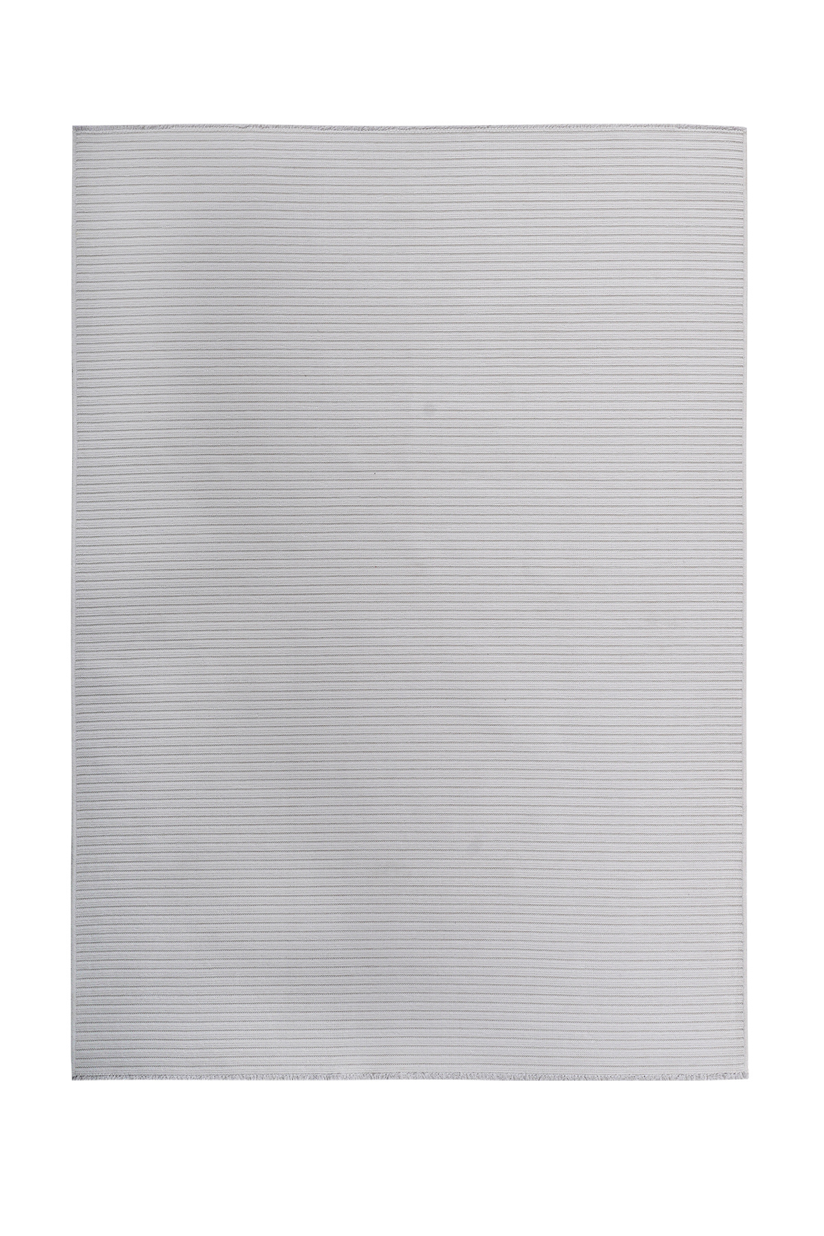 Ravi 1701A Beyaz Kaymaz Taban Yıkanabilir Yumuşak Dokulu Kilim - Detay 6
