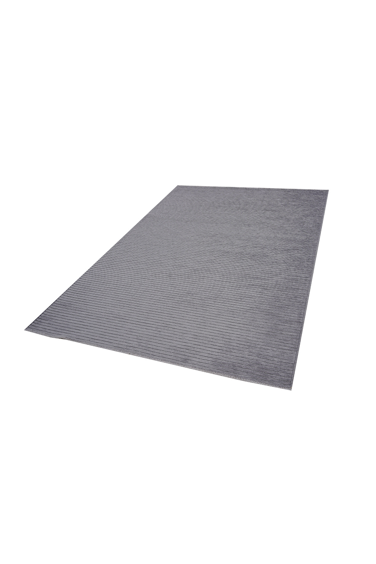Ravi 1702A Gri Kaymaz Taban Yıkanabilir Yumuşak Dokulu Kilim - Detay 7