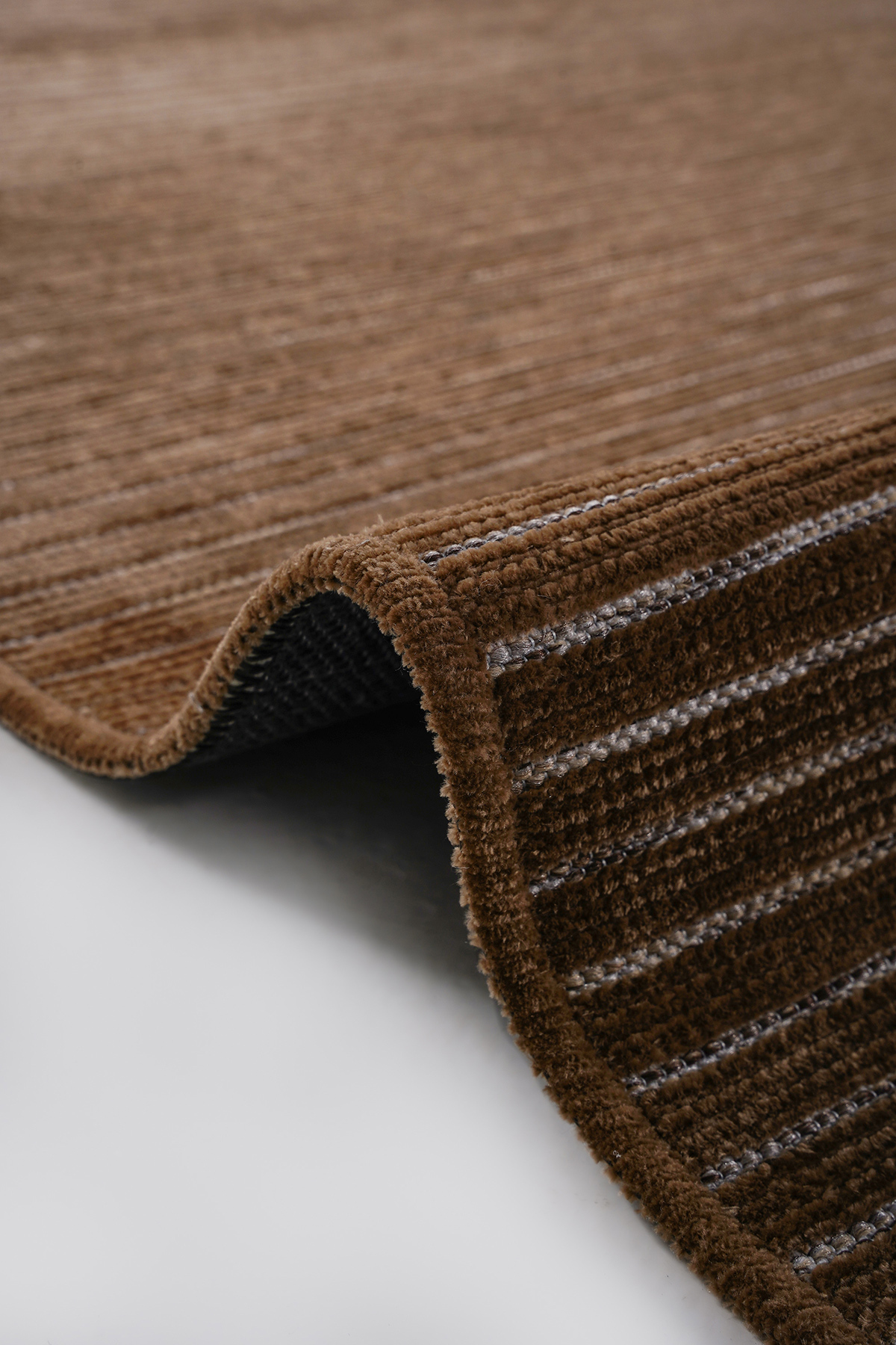 Ravi 1705A Vizon Kaymaz Taban Yıkanabilir Yumuşak Dokulu Kilim - detay