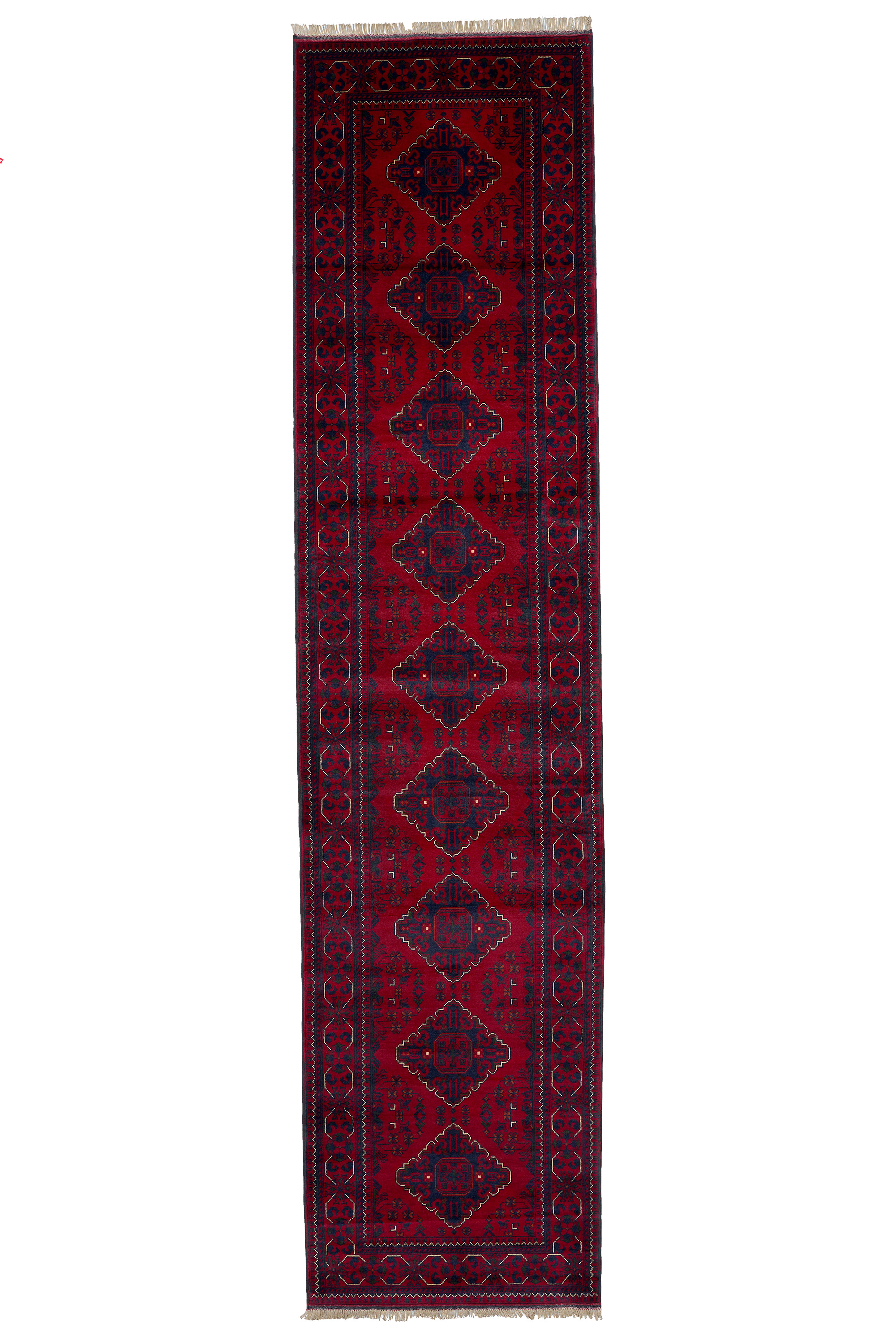 Afgan Khamyab El Dokuma Yün Halı