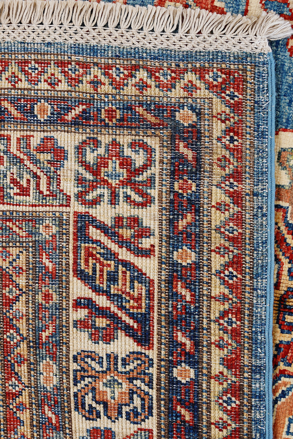Afgan Şirvan El Dokuma Yün Halı - detay