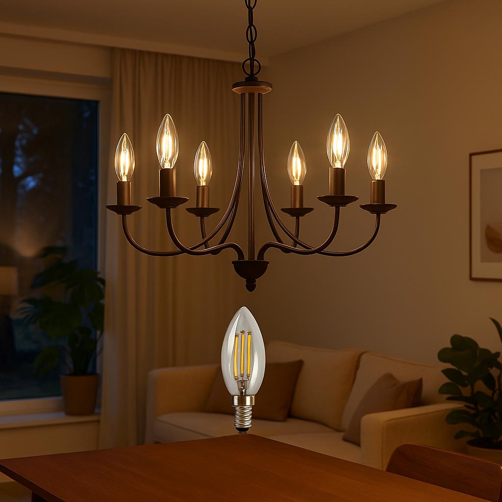 Cata CT-4066 LED Rustik Mum Ampul