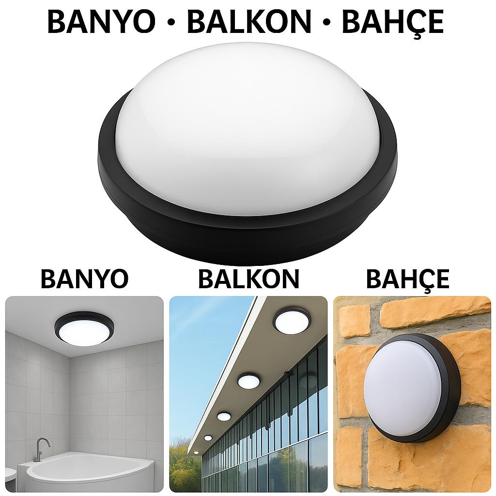 Horoz Artos 15 Watt LED Tavan Duvar Lambası