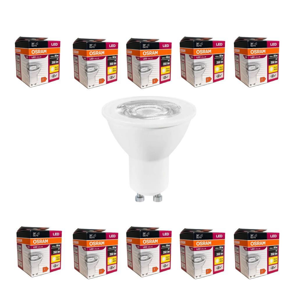 osram-led-value-gu10-sari-isik-led-ampul